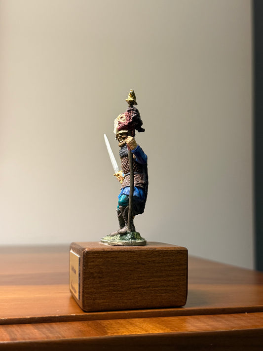 Celtic Warrior – Iron Age Hand-Painted 54mm Collectible Metal Figurine (1:32 Scale)