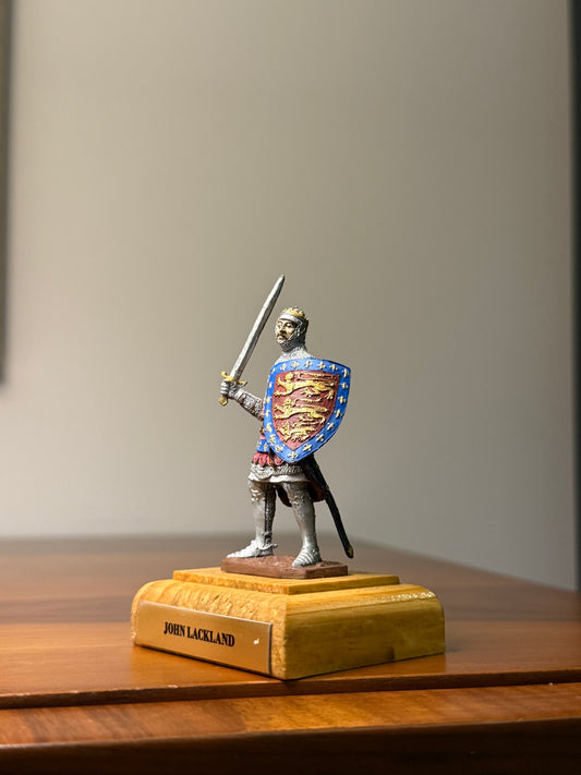 King John of England – 13th Century Hand-Painted 54mm Collectible Metal Figurine (1:32 Scale)