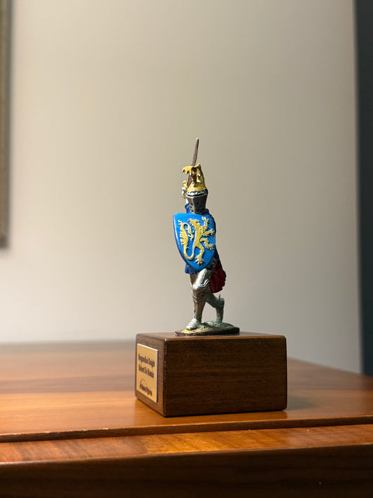 15th Century Burgundian Knight “Robert de Mamin” – Collectible Hand-Painted Figure