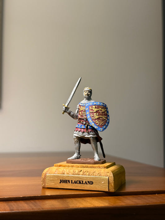 King John of England – 13th Century Hand-Painted 54mm Collectible Metal Figurine (1:32 Scale)