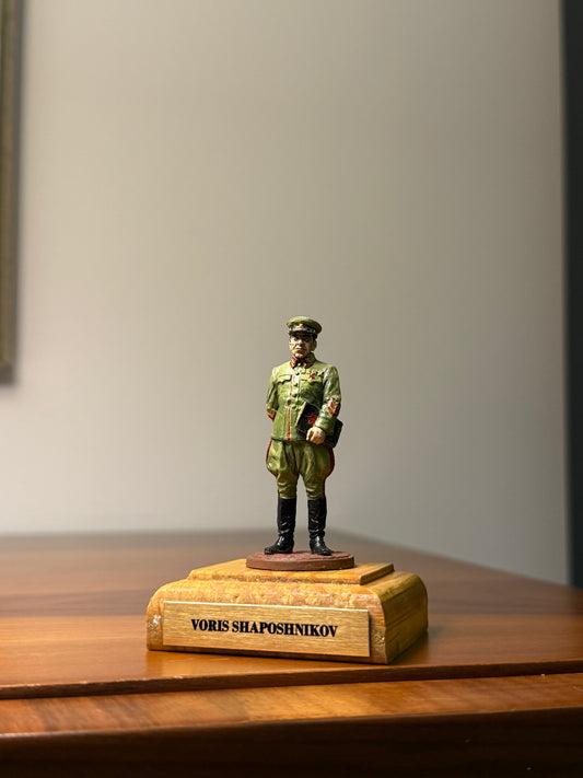 Marshal Boris Shaposhnikov – Soviet High Command (WWII) Hand-Painted 54mm Collectible Metal Figurine (1:32 Scale)