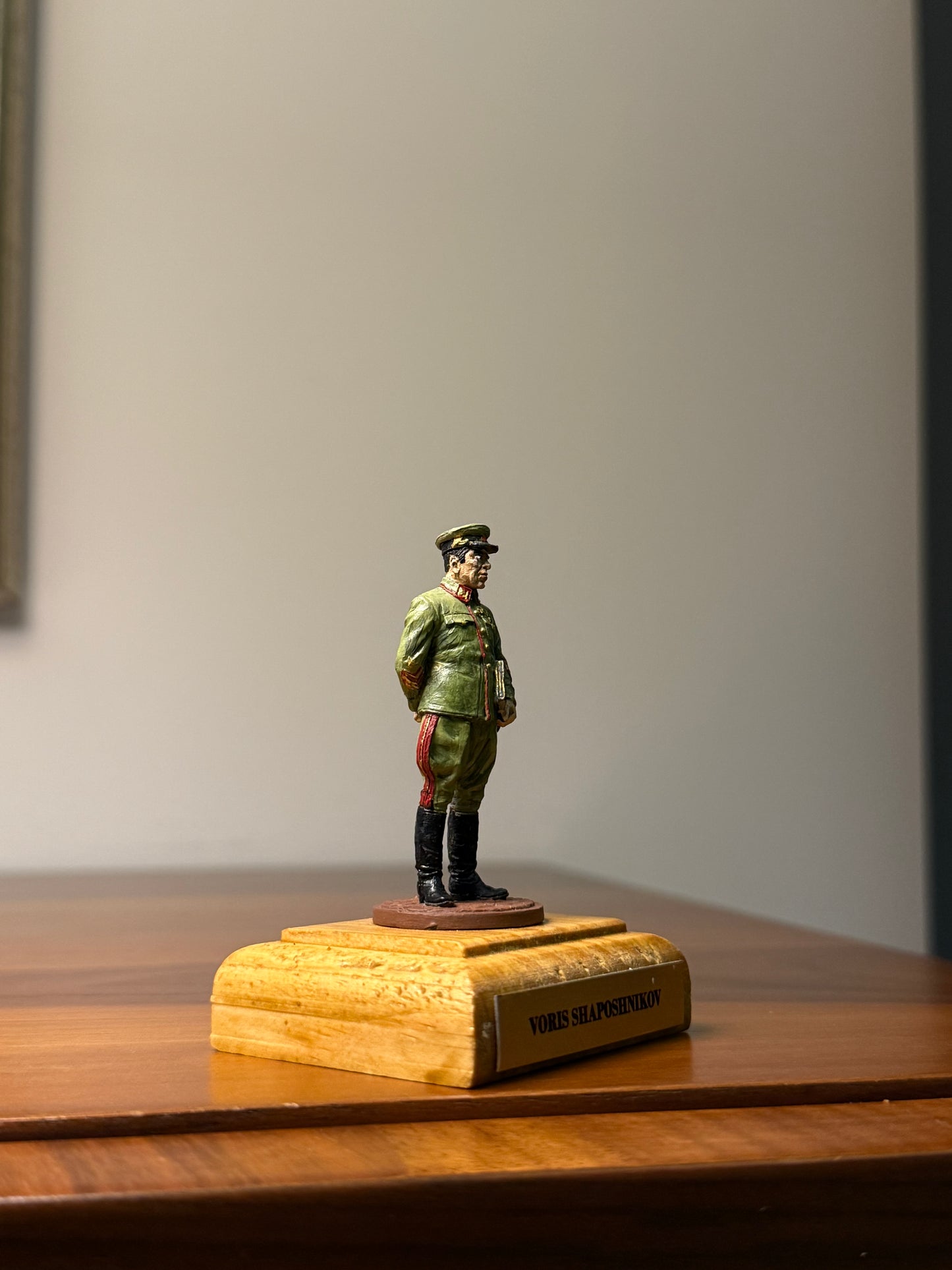 Marshal Boris Shaposhnikov – Soviet High Command (WWII) Hand-Painted 54mm Collectible Metal Figurine (1:32 Scale)