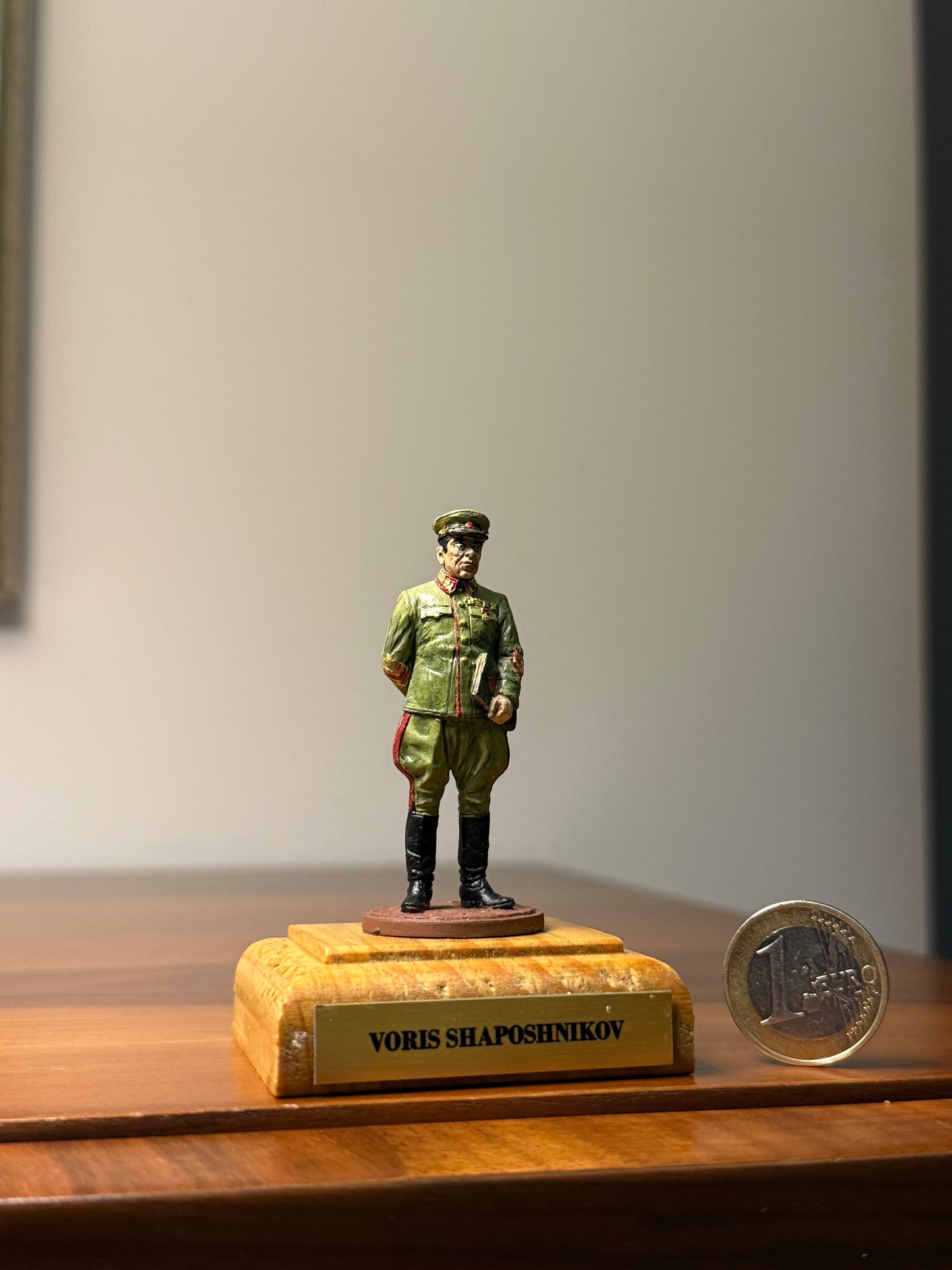 Marshal Boris Shaposhnikov – Soviet High Command (WWII) Hand-Painted 54mm Collectible Metal Figurine (1:32 Scale)