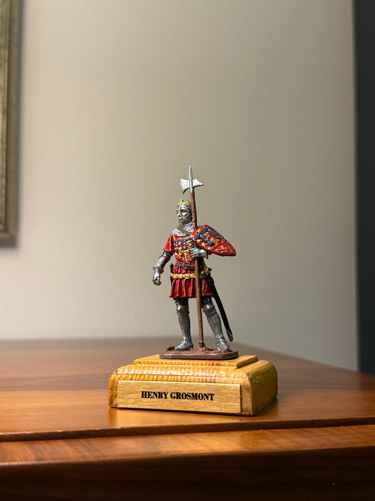 Henry Grosmont – 14th Century English Duke Hand-Painted 54mm Collectible Metal Figurine (1:32 Scale)