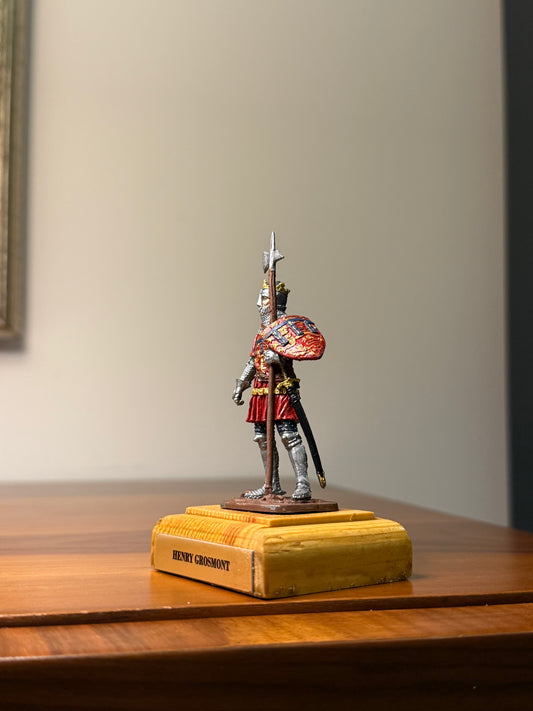 Henry Grosmont – 14th Century English Duke Hand-Painted 54mm Collectible Metal Figurine (1:32 Scale)