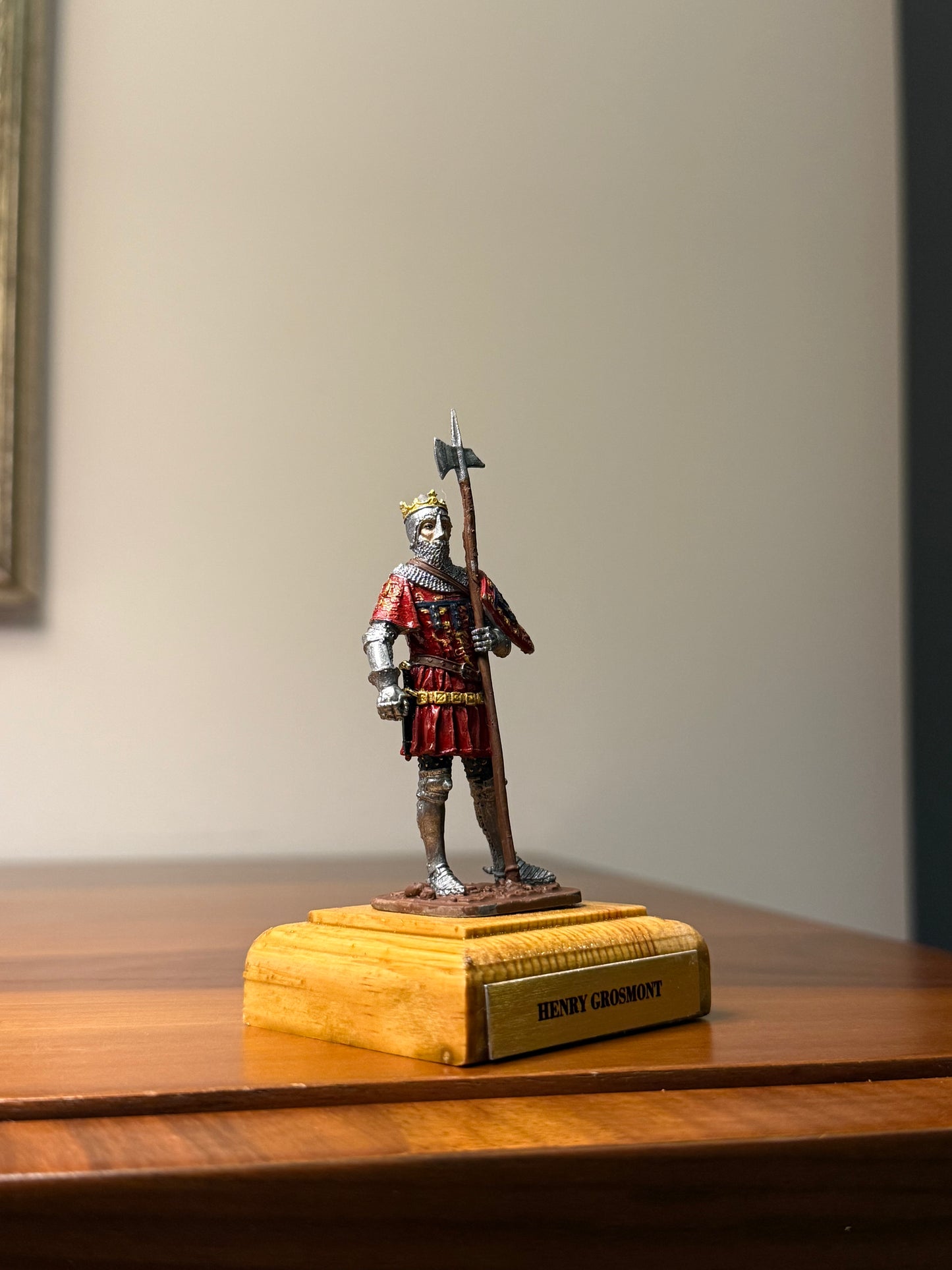 Henry Grosmont – 14th Century English Duke Hand-Painted 54mm Collectible Metal Figurine (1:32 Scale)