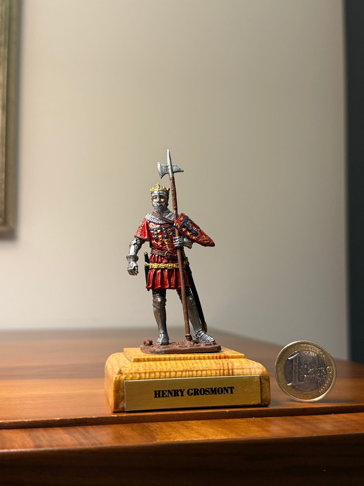 Henry Grosmont – 14th Century English Duke Hand-Painted 54mm Collectible Metal Figurine (1:32 Scale)