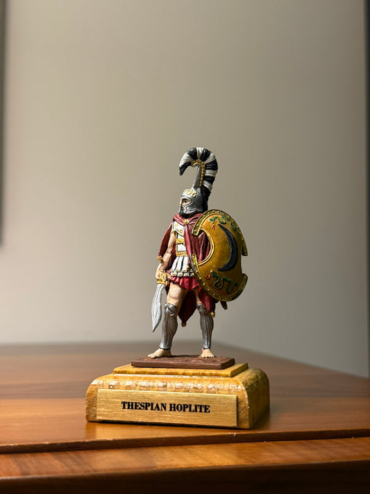 Thespian Hoplite – 5th Century BCE Greek Heavy Infantry (Hand-Painted Miniature Figure)