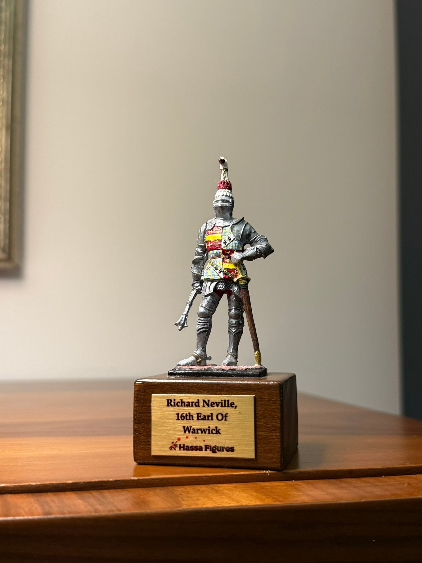 Richard Neville “The Kingmaker” – 15th Century English Noble (Hand-Painted Miniature Figure)