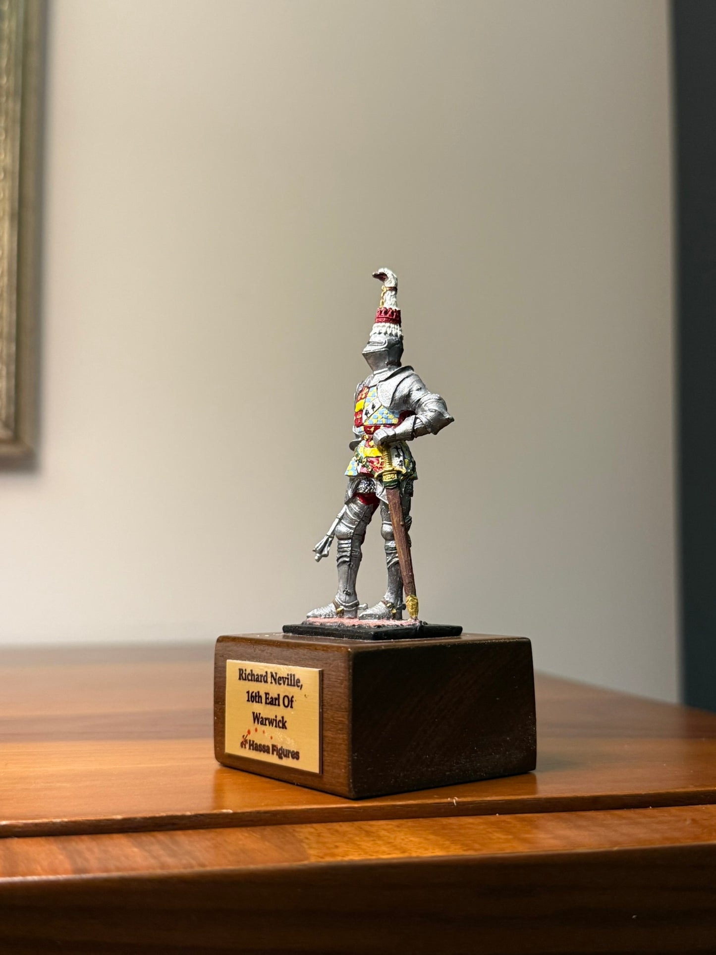 Richard Neville “The Kingmaker” – 15th Century English Noble (Hand-Painted Miniature Figure)