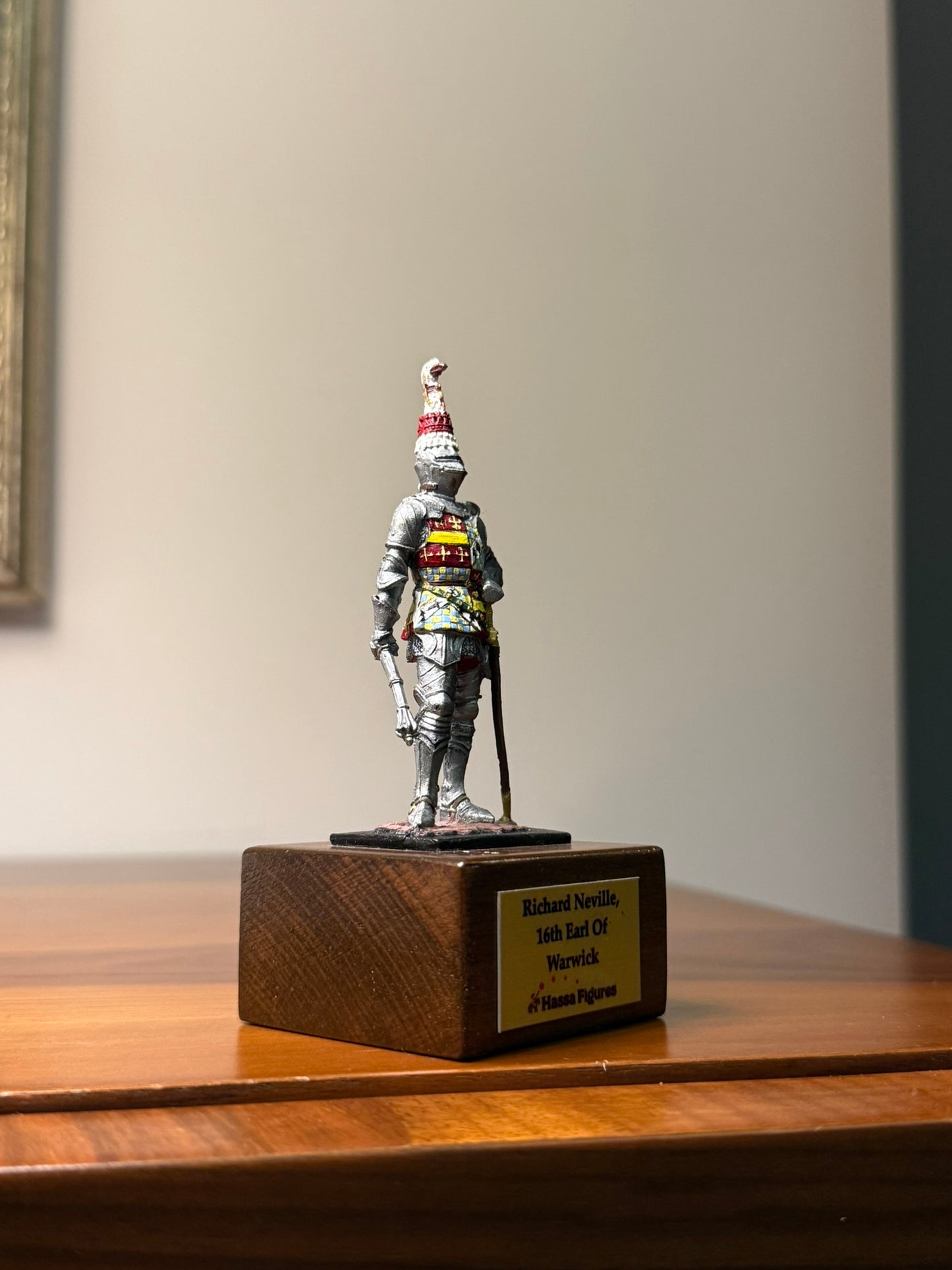 Richard Neville “The Kingmaker” – 15th Century English Noble (Hand-Painted Miniature Figure)