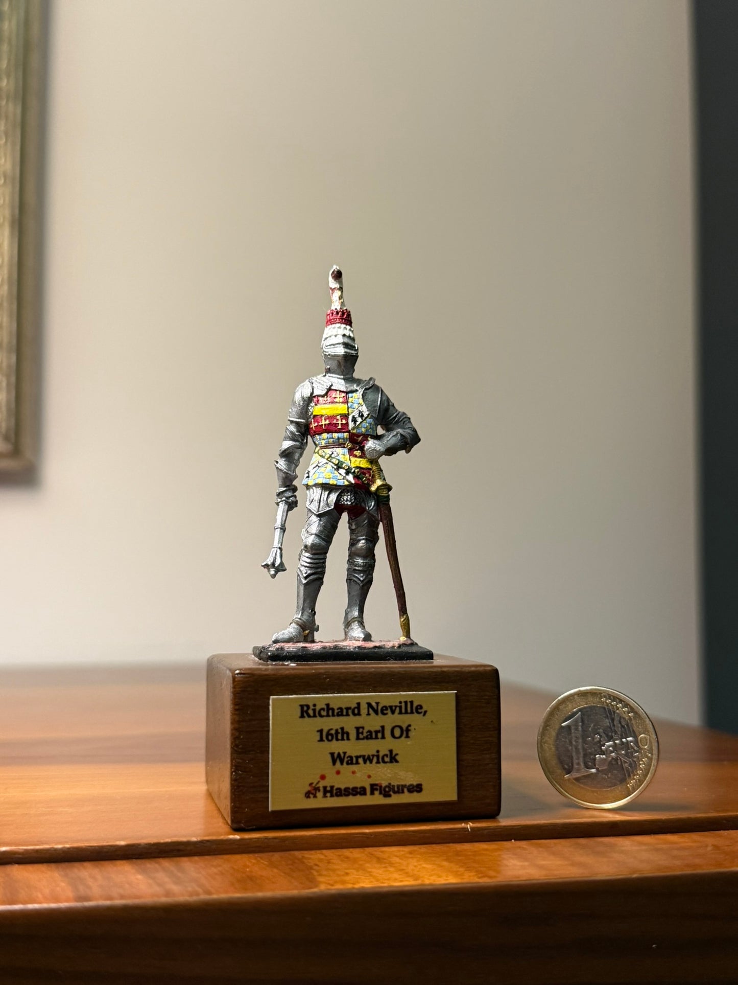 Richard Neville “The Kingmaker” – 15th Century English Noble (Hand-Painted Miniature Figure)