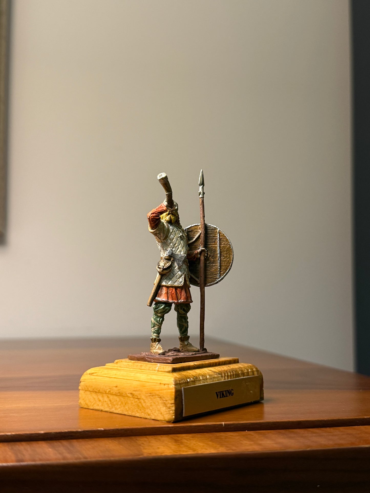 Viking Warrior – 10th Century Norse Raider (Hand-Painted Miniature Figure)