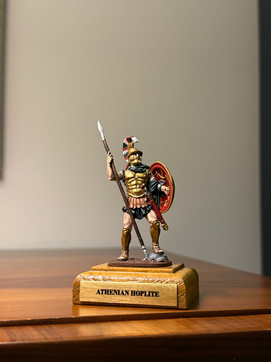 Athenian Hoplite – 5th Century BCE Greek Heavy Infantry (Hand-Painted Miniature Figure)