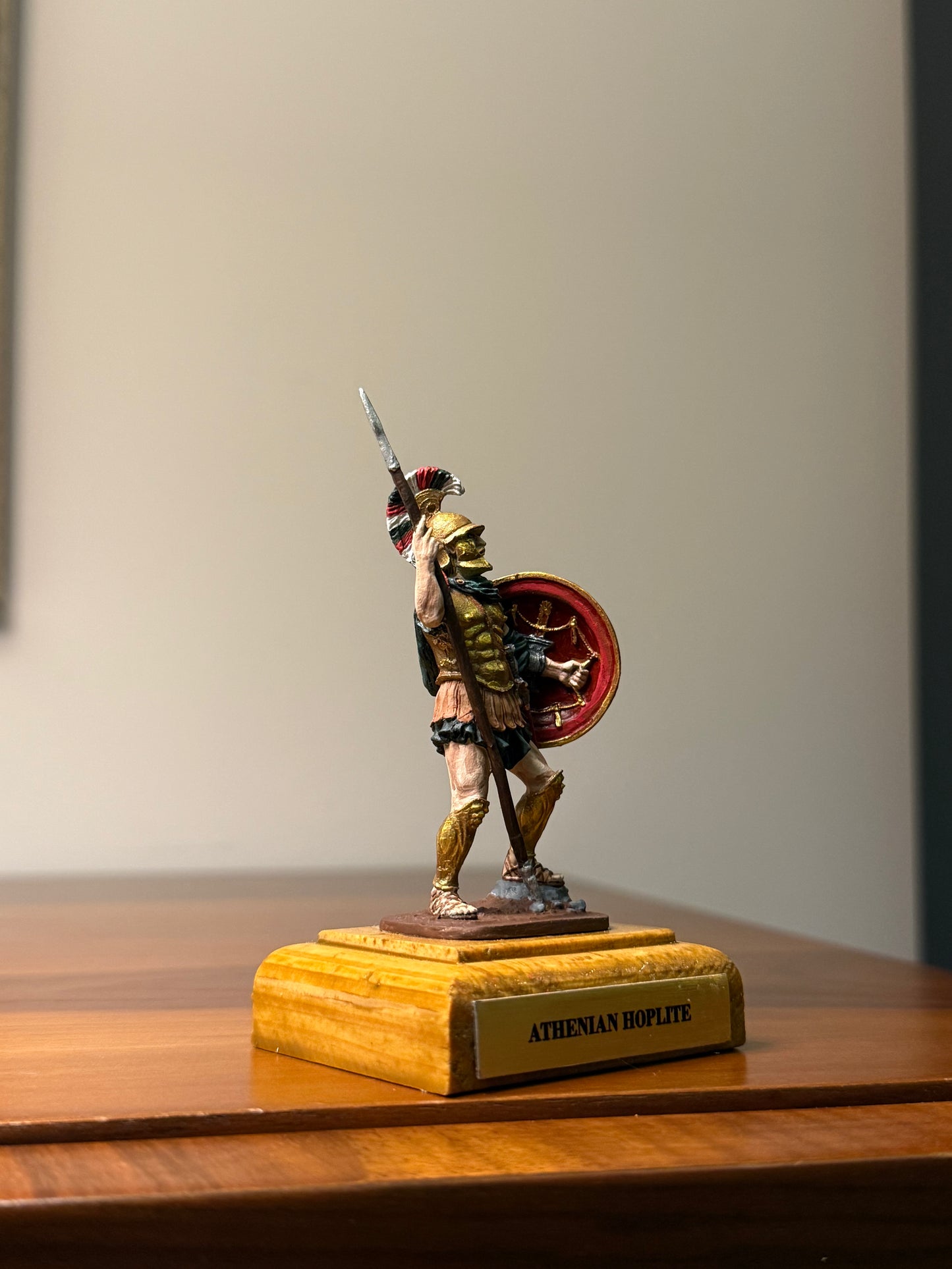 Athenian Hoplite – 5th Century BCE Greek Heavy Infantry (Hand-Painted Miniature Figure)