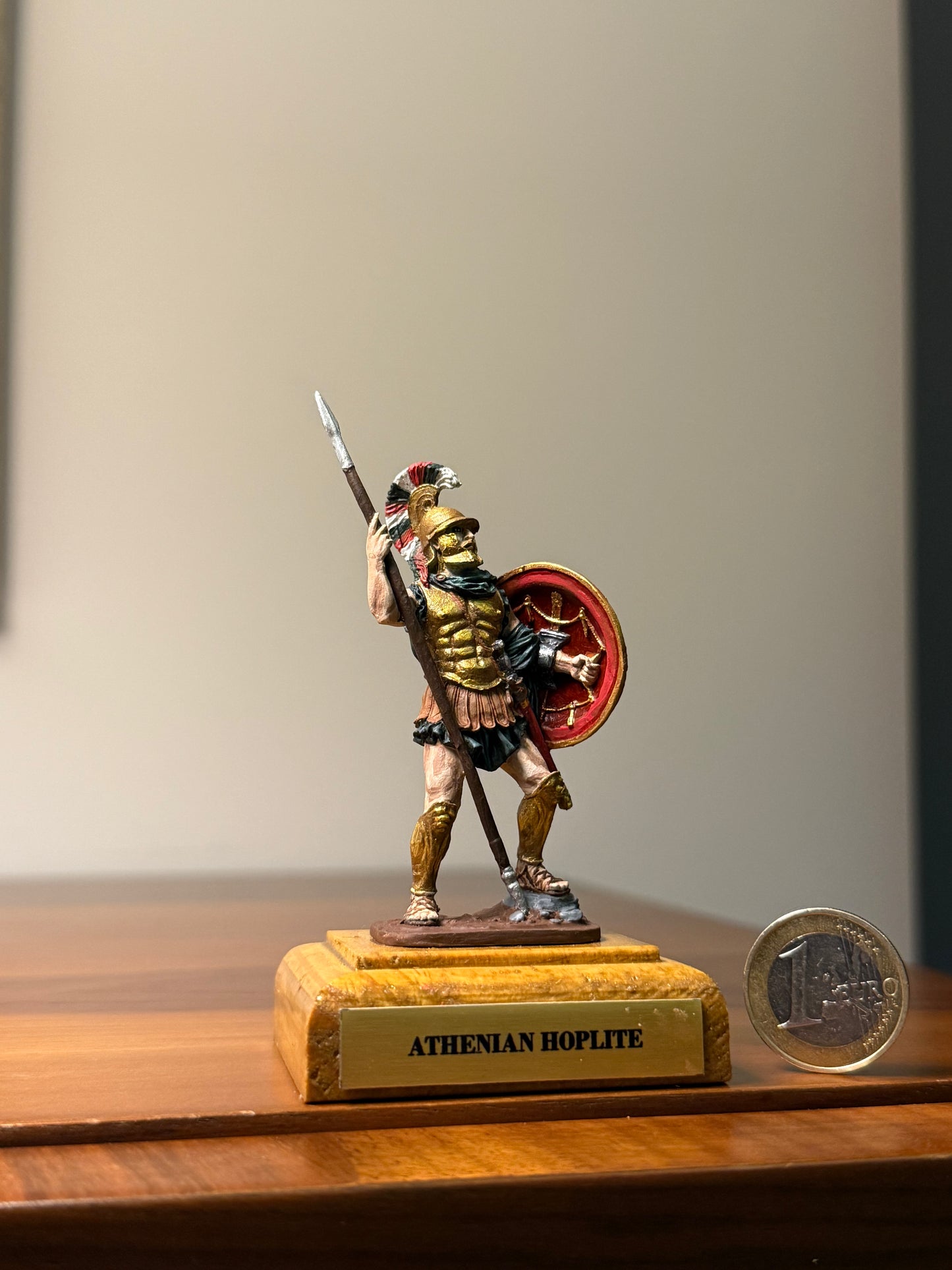 Athenian Hoplite – 5th Century BCE Greek Heavy Infantry (Hand-Painted Miniature Figure)
