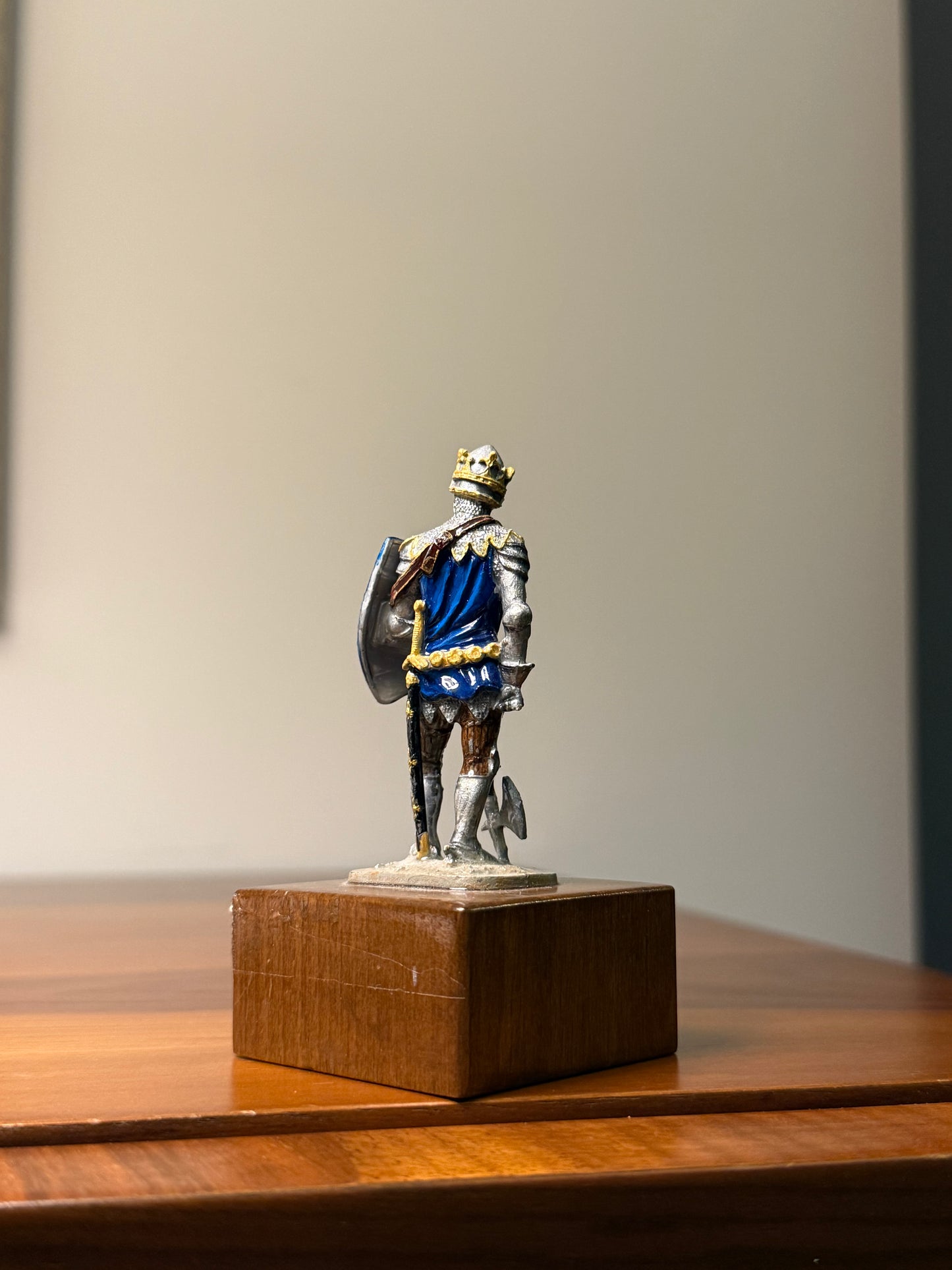 Jean II le Bon – King of France (14th Century) Hand-Painted Miniature Figure – 54 mm