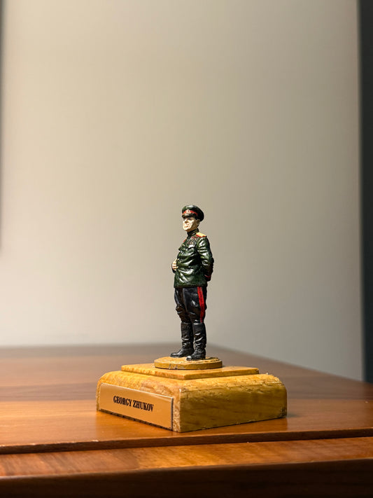 Marshal Georgy Zhukov – WWII Soviet High Command (Hand-Painted Miniature Figure) – 54 mm