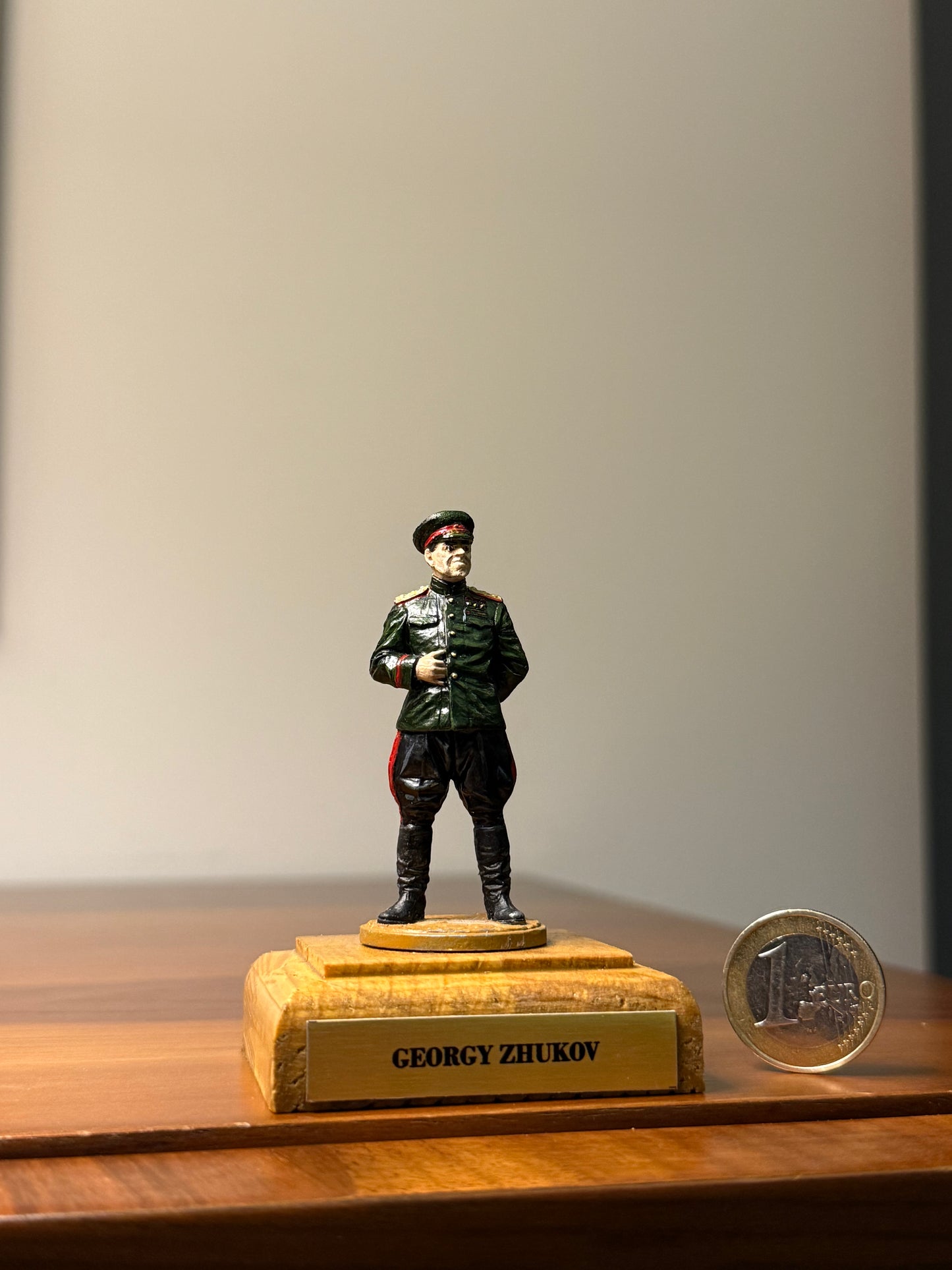 Marshal Georgy Zhukov – WWII Soviet High Command (Hand-Painted Miniature Figure) – 54 mm