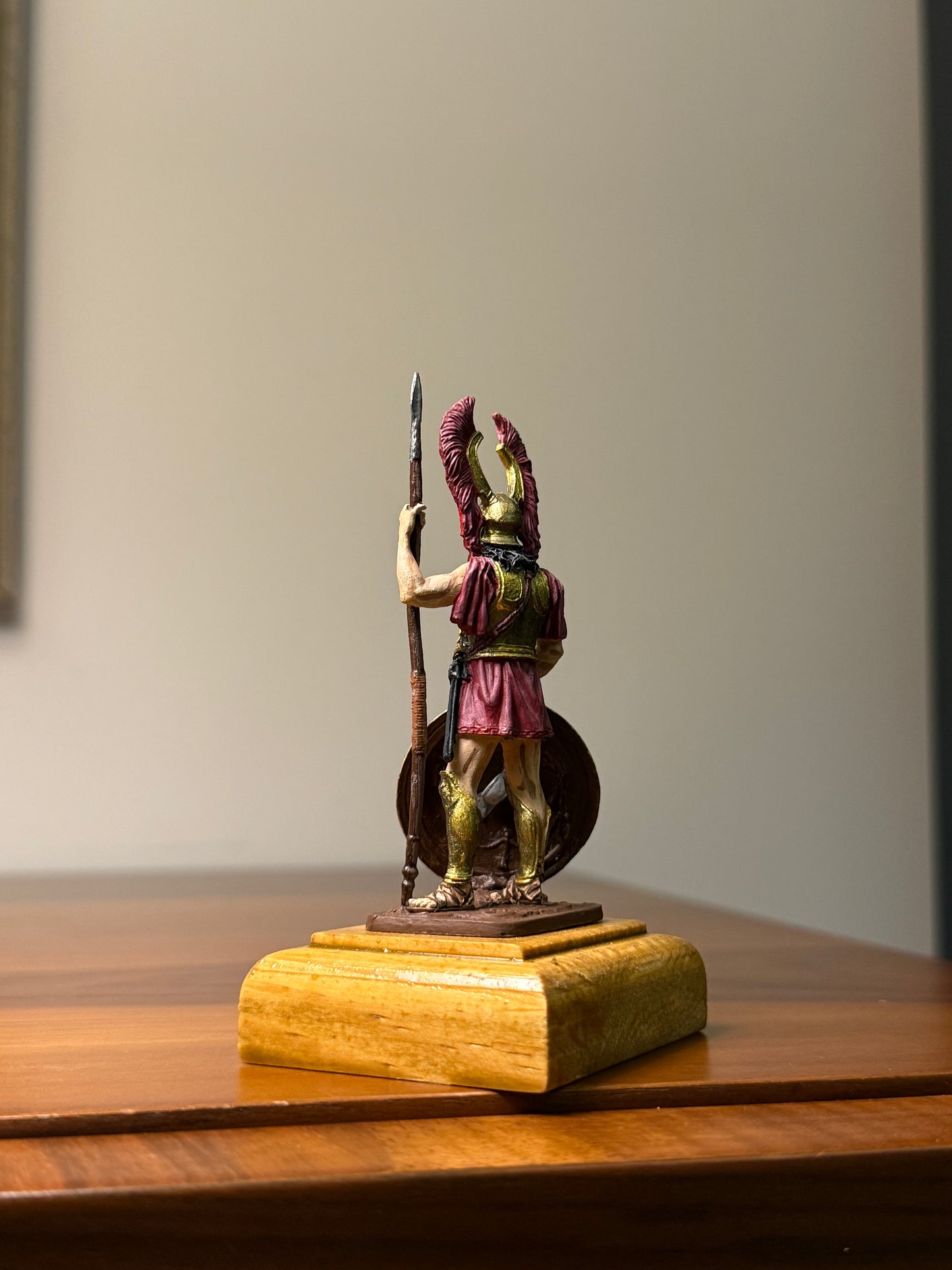 Greek Hoplite – 5th Century BCE Classical Heavy Infantry (Hand-Painted Miniature Figure) – 54 mm