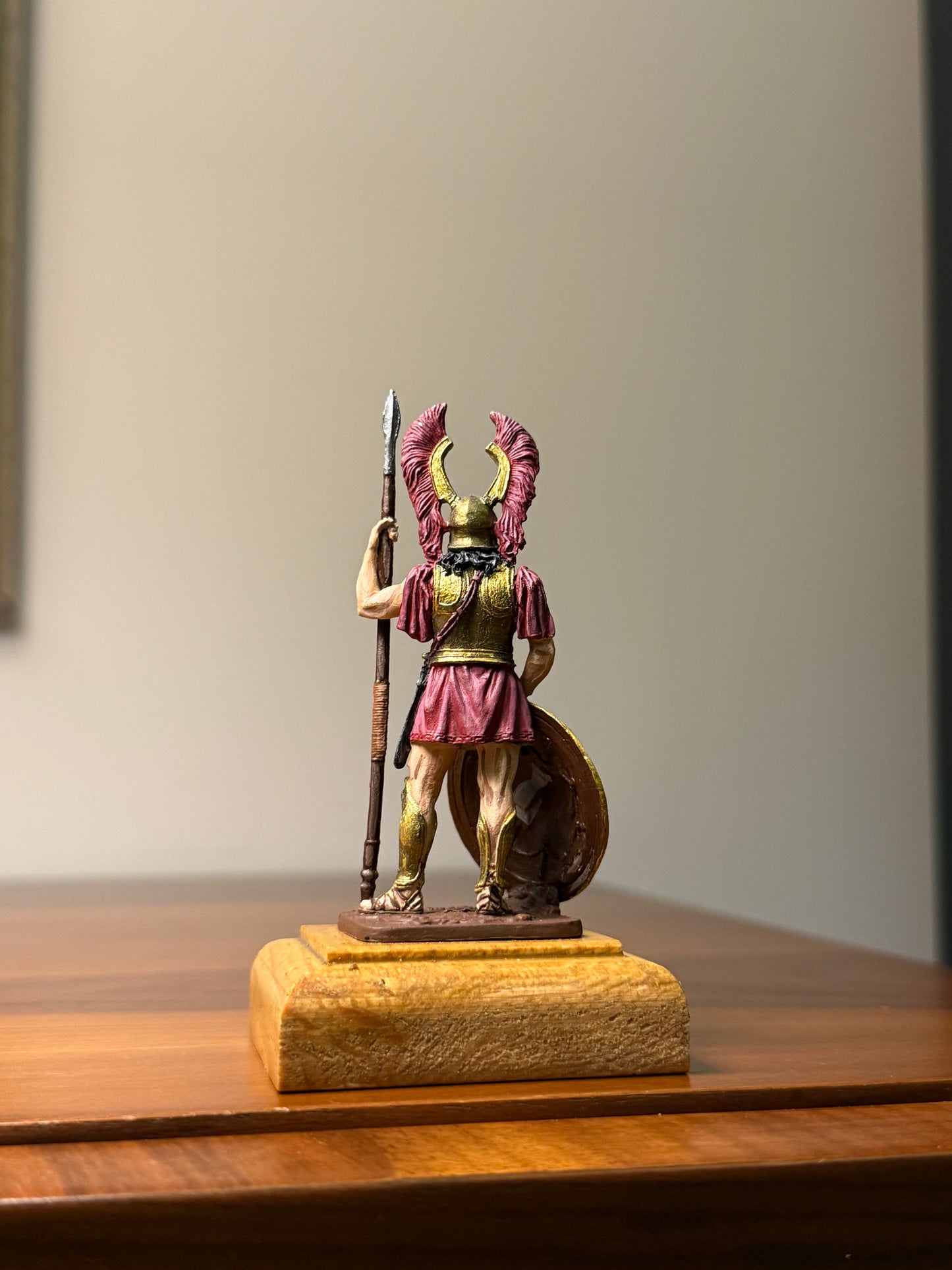 Greek Hoplite – 5th Century BCE Classical Heavy Infantry (Hand-Painted Miniature Figure) – 54 mm