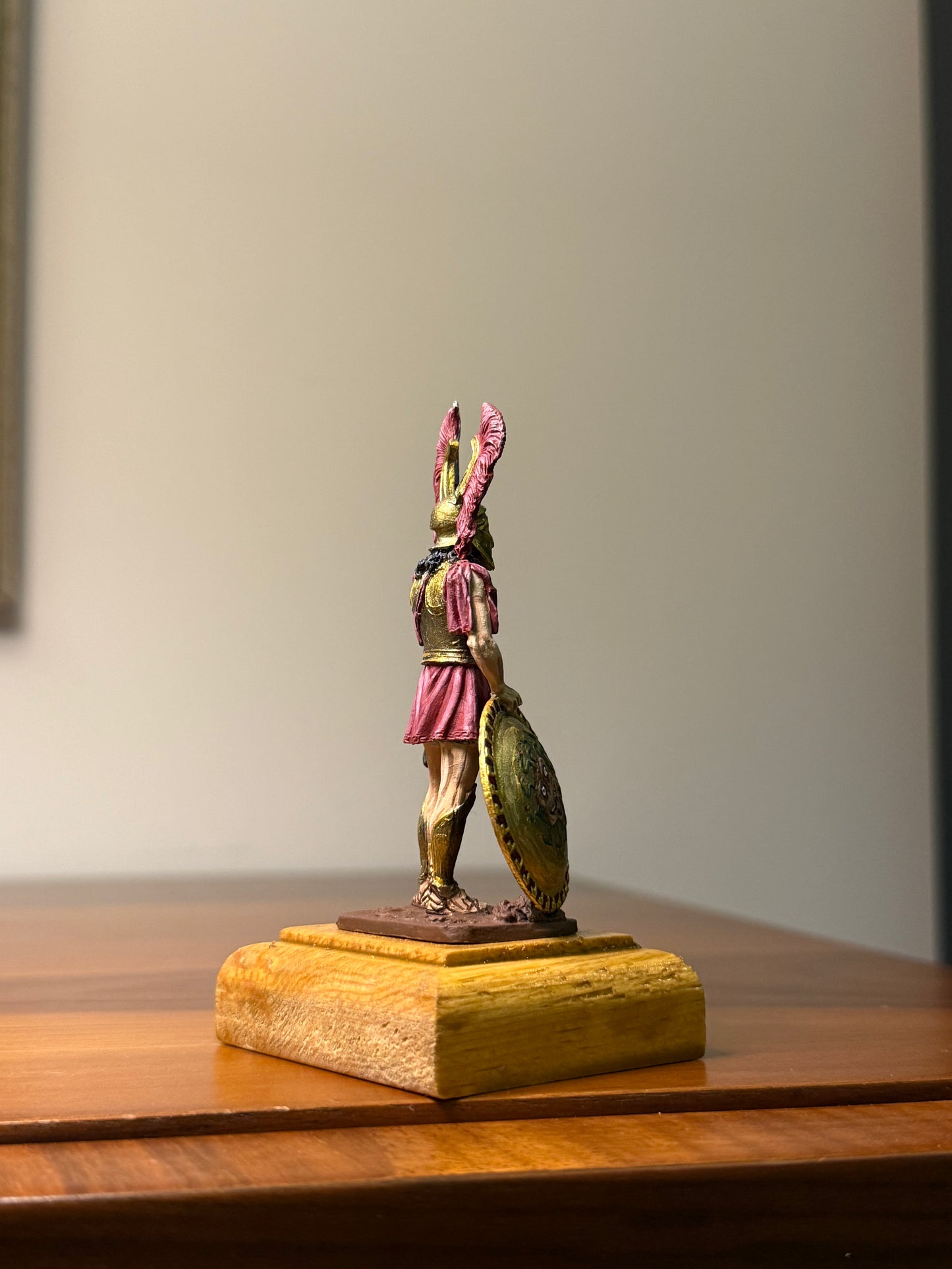 Greek Hoplite – 5th Century BCE Classical Heavy Infantry (Hand-Painted Miniature Figure) – 54 mm