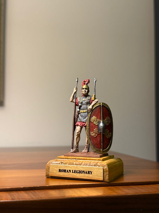 Roman Legionary – Imperial Roman Infantry (1st–2nd Century CE) Hand-Painted Miniature – 54 mm