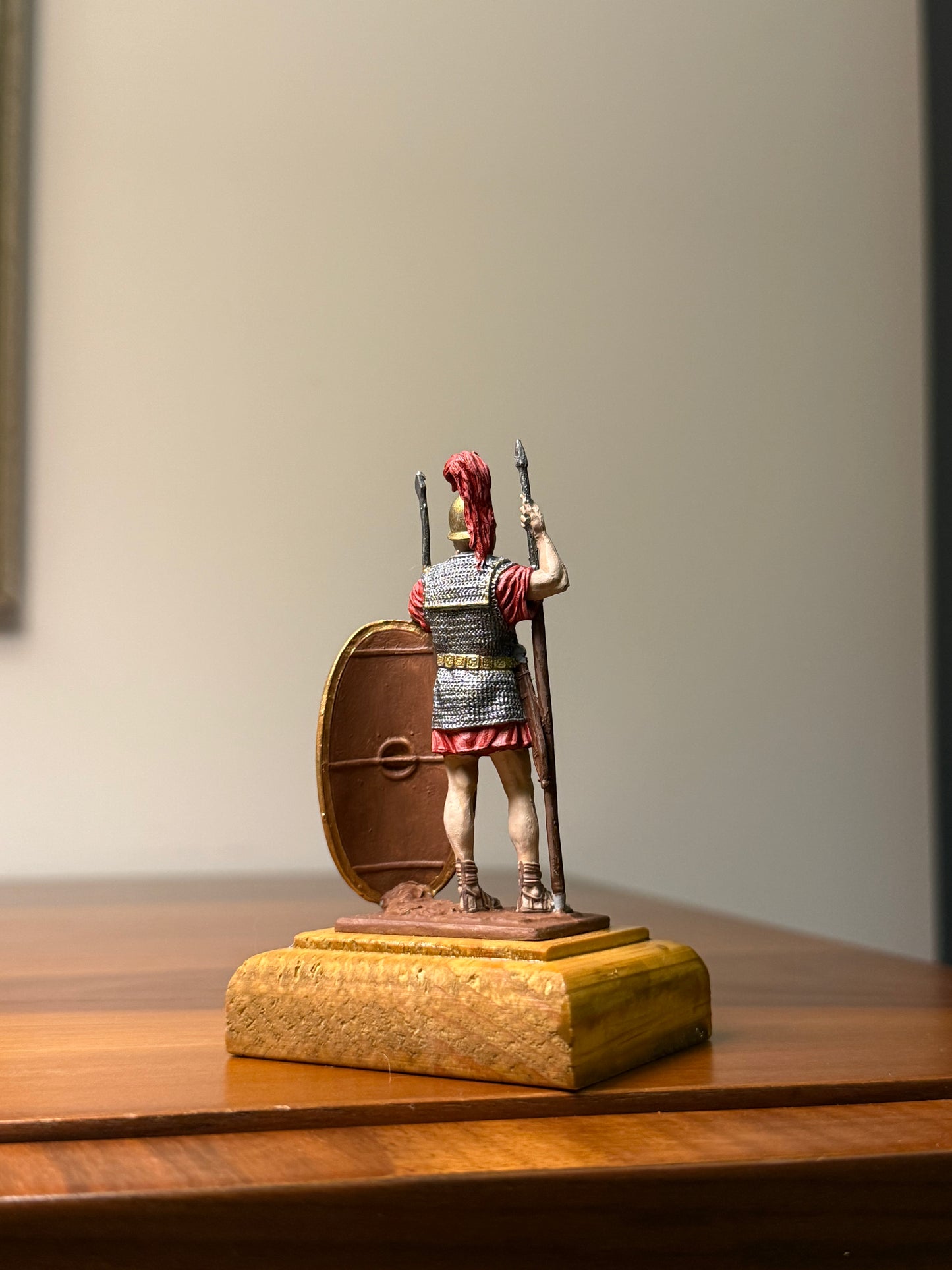 Roman Legionary – Imperial Roman Infantry (1st–2nd Century CE) Hand-Painted Miniature – 54 mm