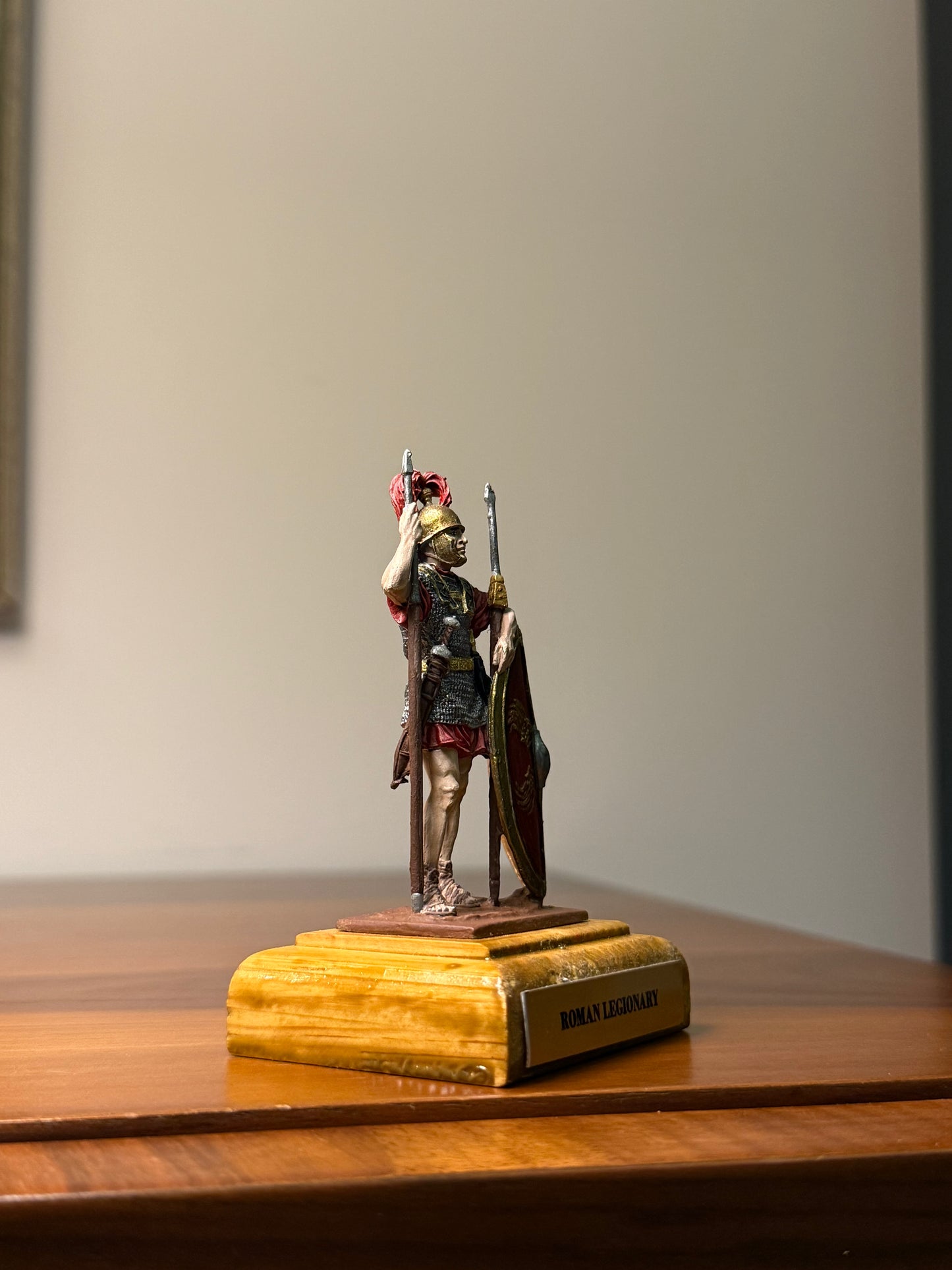 Roman Legionary – Imperial Roman Infantry (1st–2nd Century CE) Hand-Painted Miniature – 54 mm