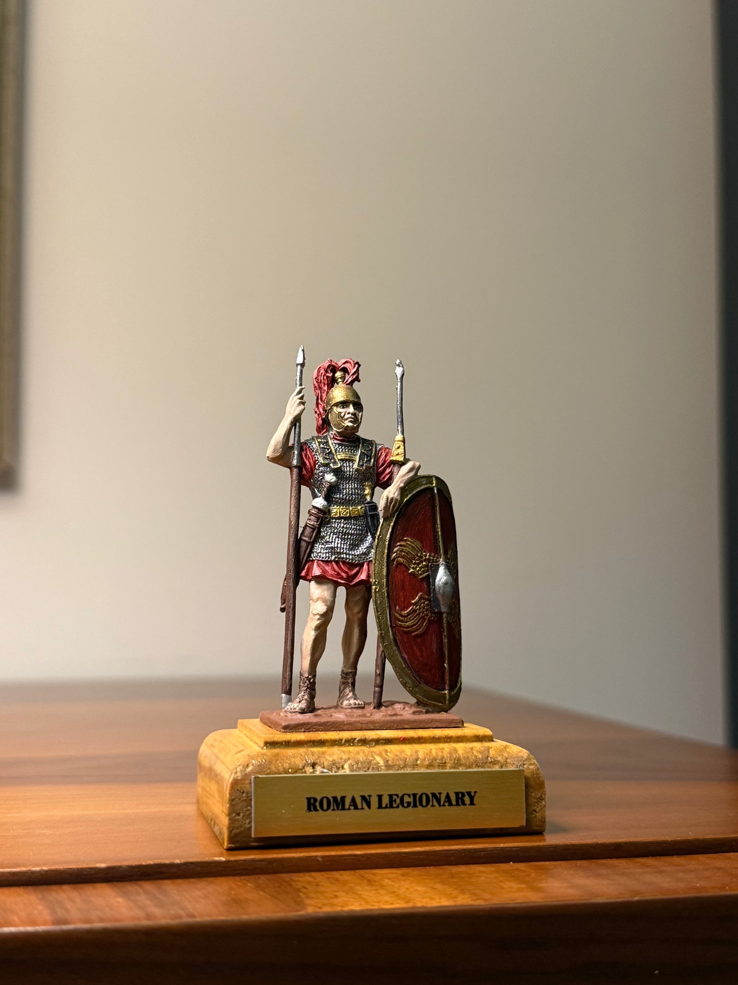 Roman Legionary – Imperial Roman Infantry (1st–2nd Century CE) Hand-Painted Miniature – 54 mm