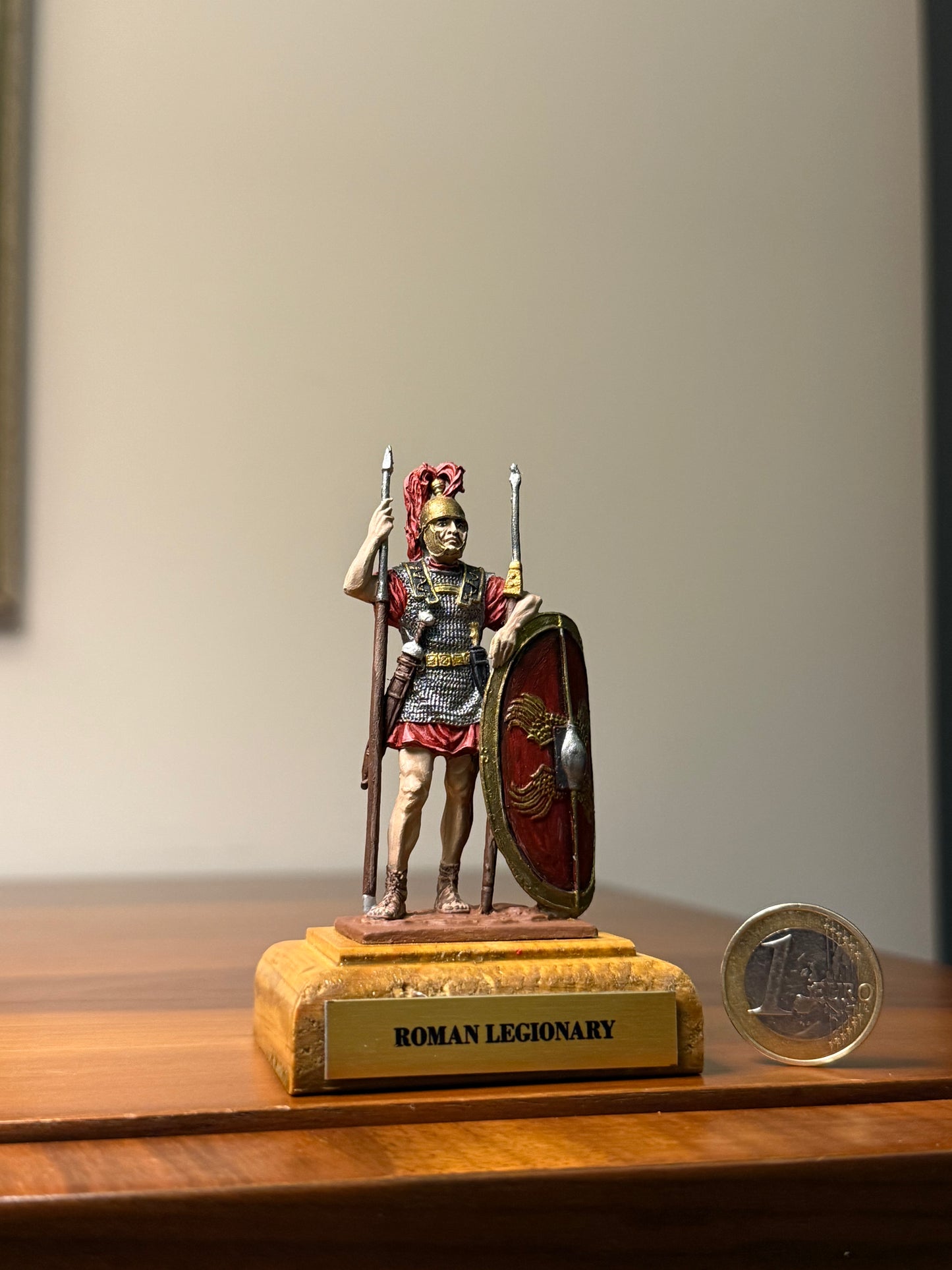 Roman Legionary – Imperial Roman Infantry (1st–2nd Century CE) Hand-Painted Miniature – 54 mm