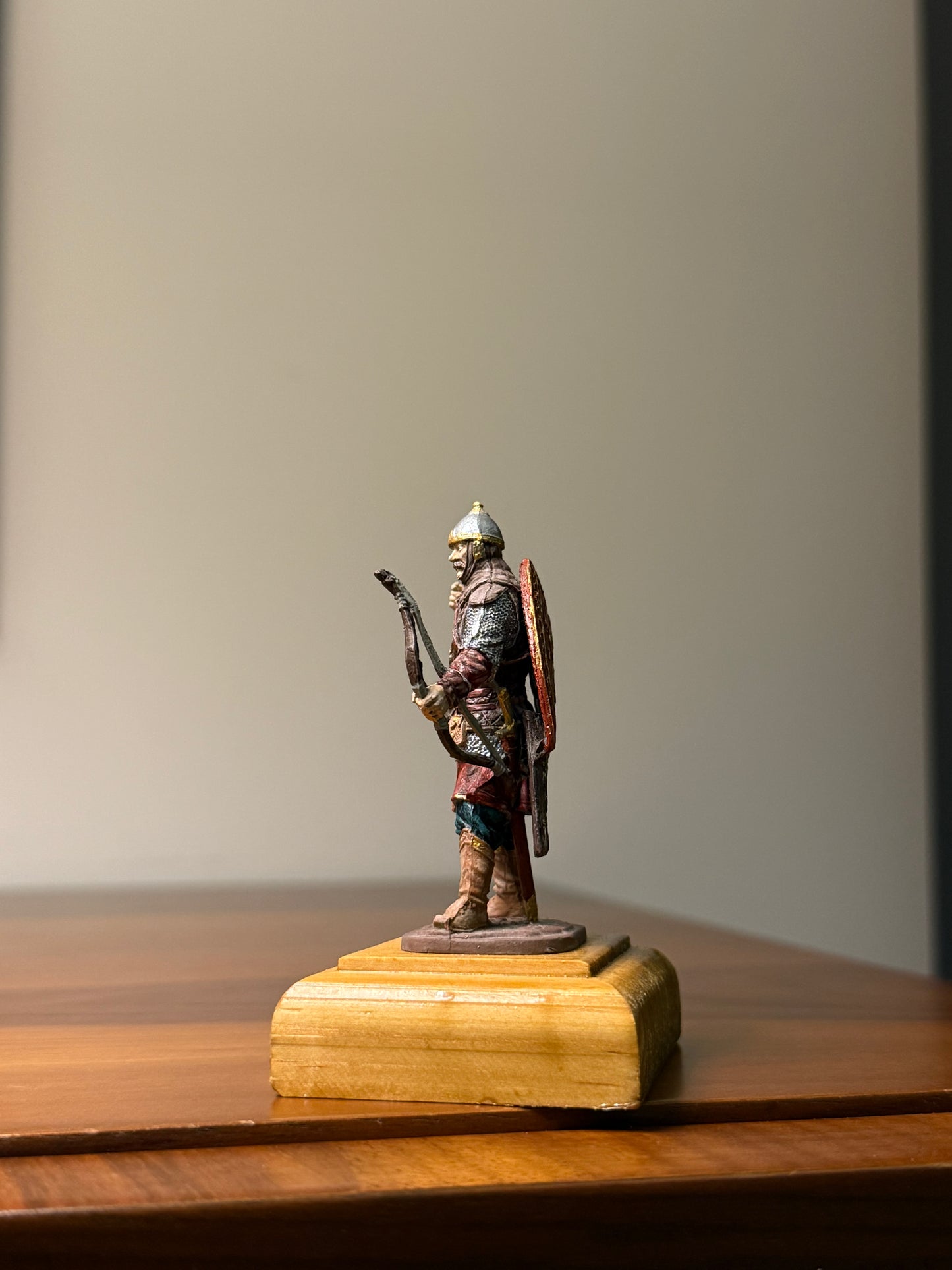 Medieval Russian Archer – Kievan Rus / Muscovite Infantry (Hand-Painted Miniature) – 54 mm