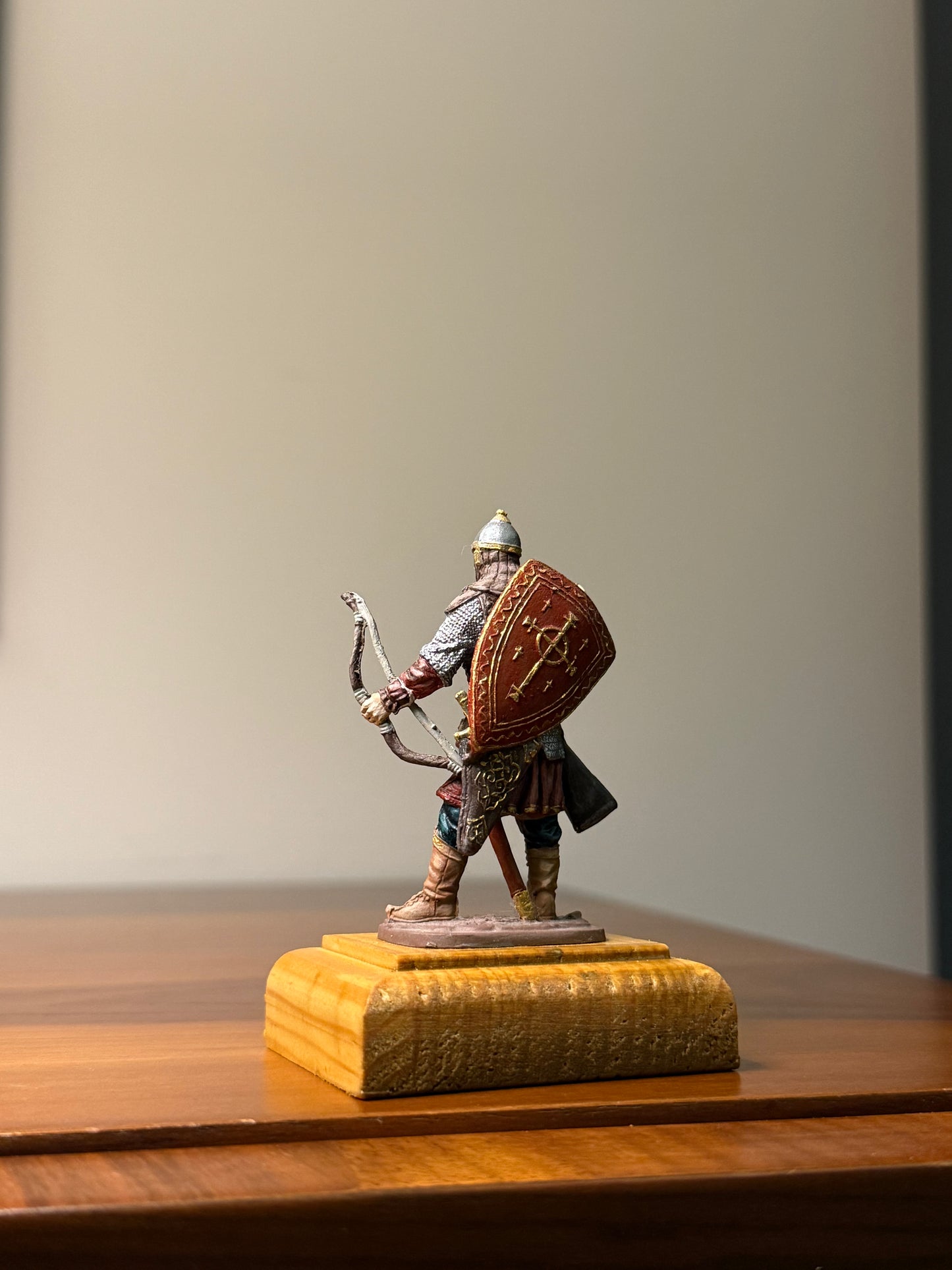 Medieval Russian Archer – Kievan Rus / Muscovite Infantry (Hand-Painted Miniature) – 54 mm