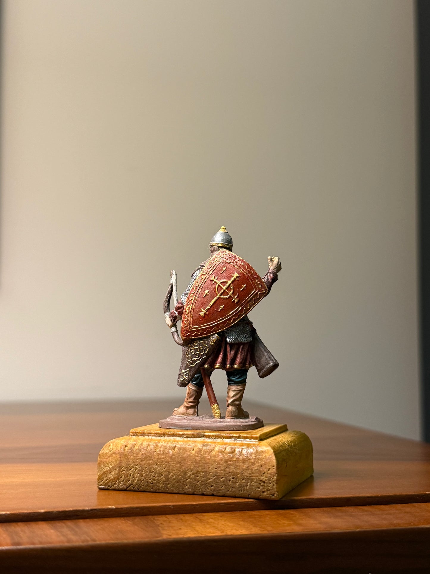 Medieval Russian Archer – Kievan Rus / Muscovite Infantry (Hand-Painted Miniature) – 54 mm