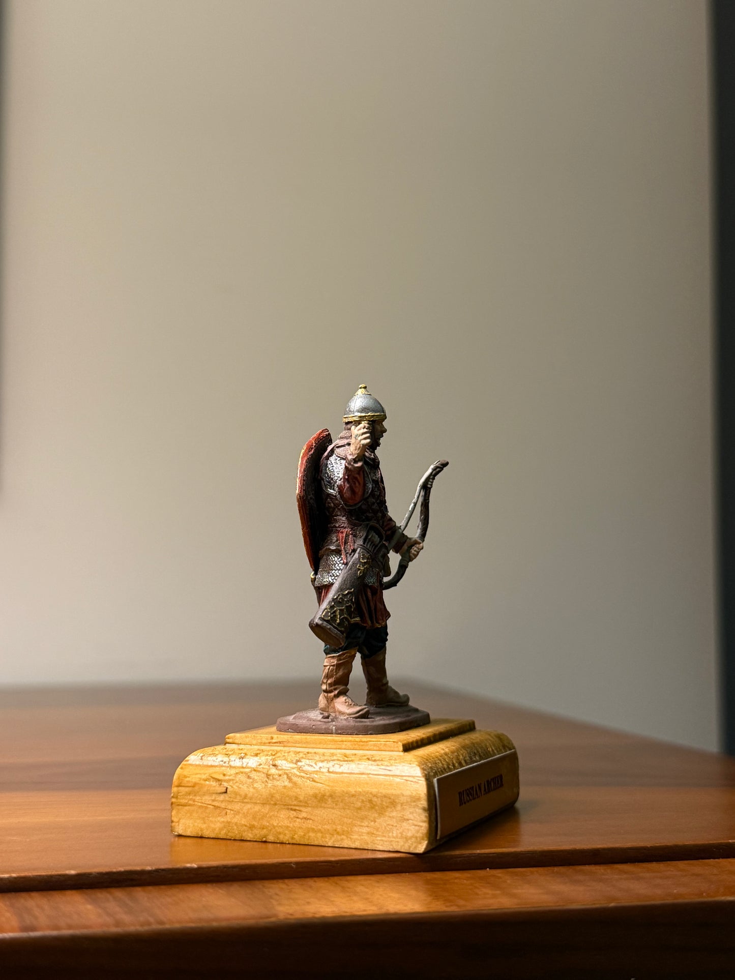 Medieval Russian Archer – Kievan Rus / Muscovite Infantry (Hand-Painted Miniature) – 54 mm