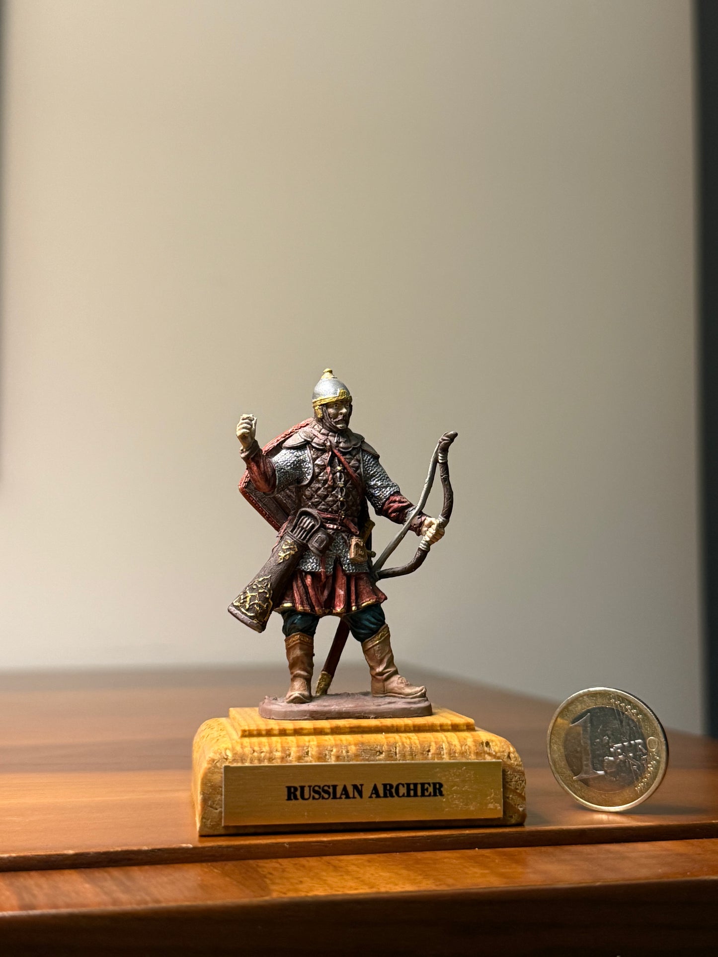 Medieval Russian Archer – Kievan Rus / Muscovite Infantry (Hand-Painted Miniature) – 54 mm