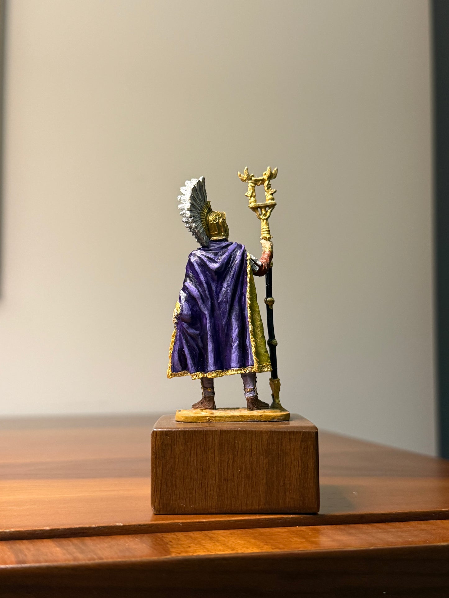 Carausius – Roman Emperor in Britain (286–293 CE) Hand-Painted Miniature Figure – 54 mm