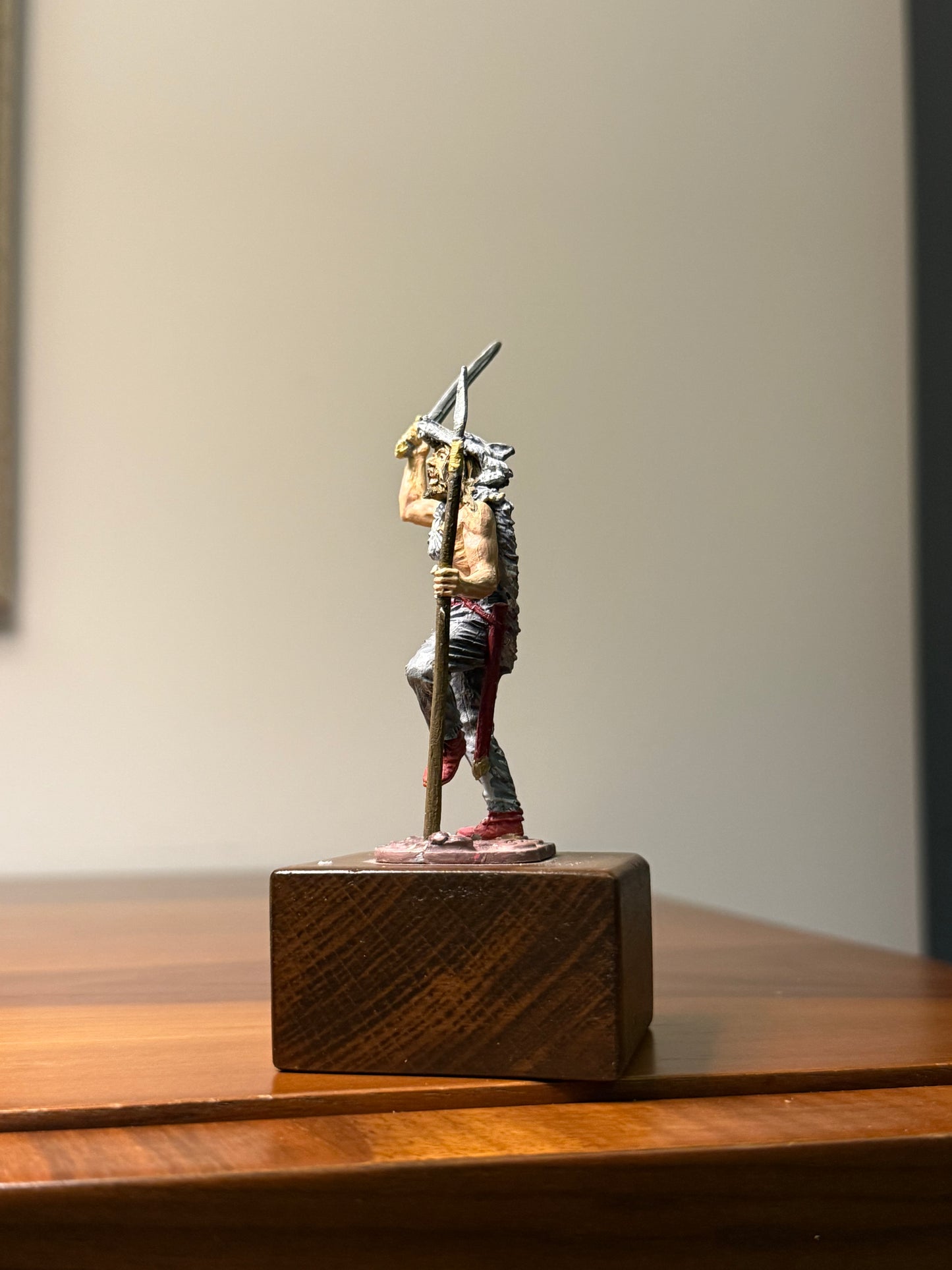 Viking Berserker – Norse Warrior (Hand-Painted Miniature Figure) – 54 mm