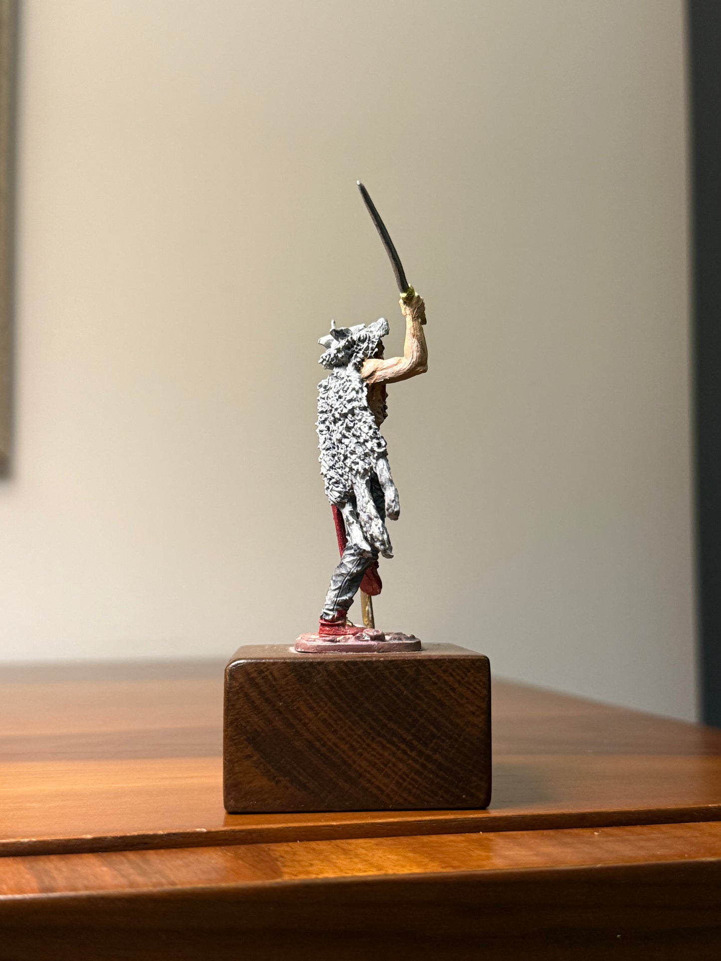 Viking Berserker – Norse Warrior (Hand-Painted Miniature Figure) – 54 mm