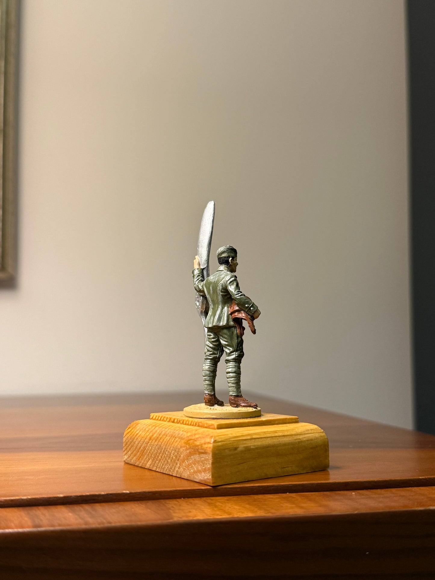 Soviet Air Force Pilot – WWII VVS Aviator (Hand-Painted Miniature Figure) – 54 mm