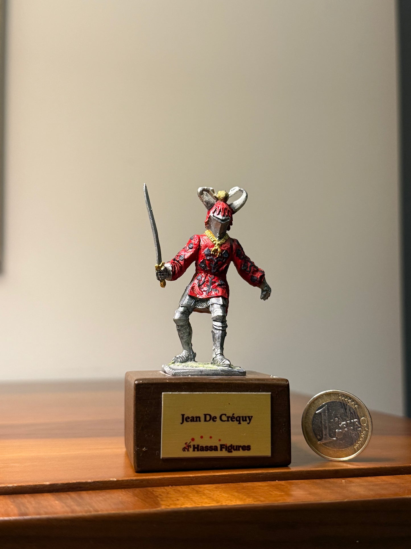 Jean de Créquy – French Knight (Hundred Years’ War) Hand-Painted Miniature Figure – 54 mm