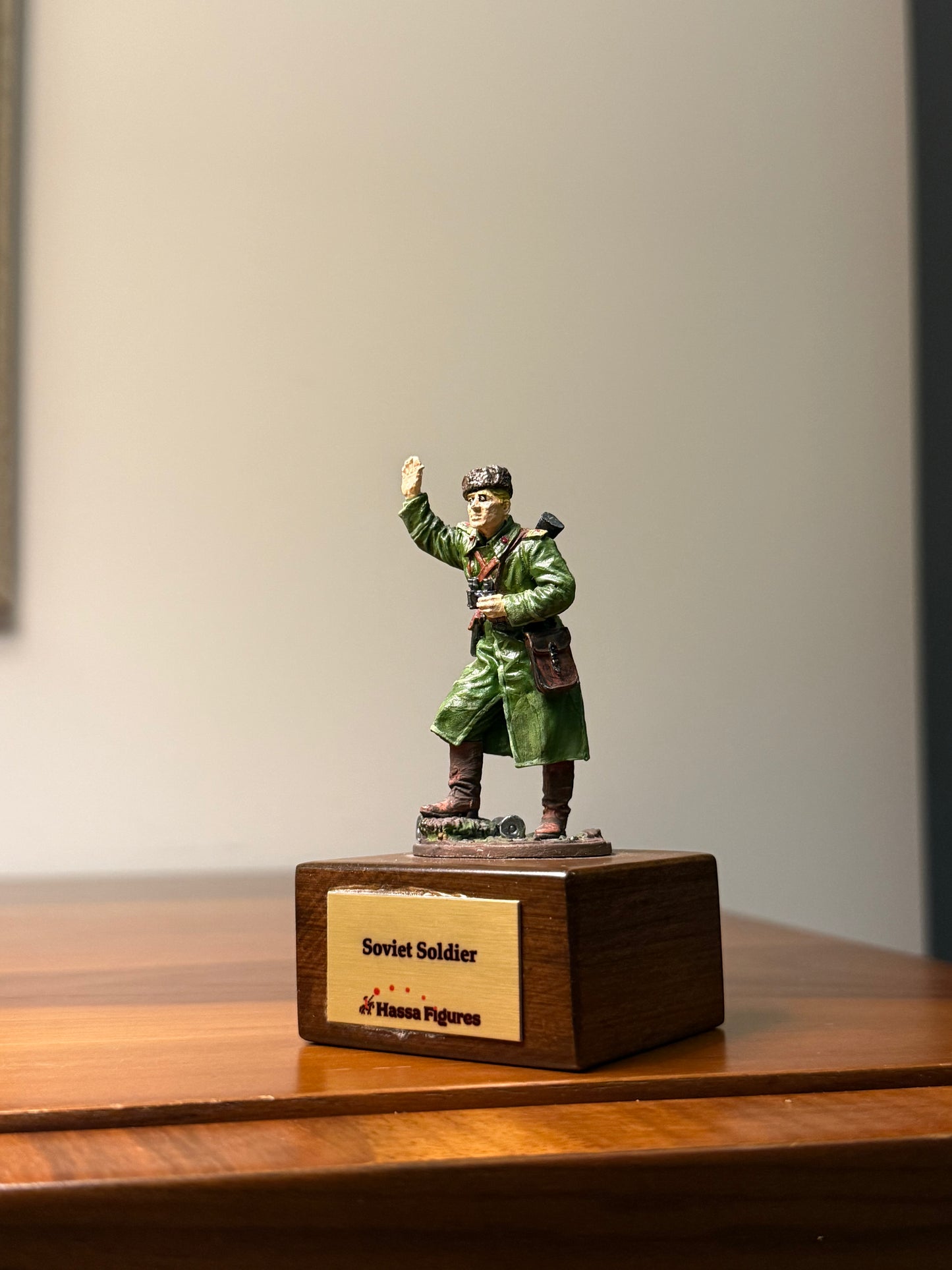 Soviet Red Army Rifleman – WWII Eastern Front Infantry (Hand-Painted Miniature Figure) – 54 mm