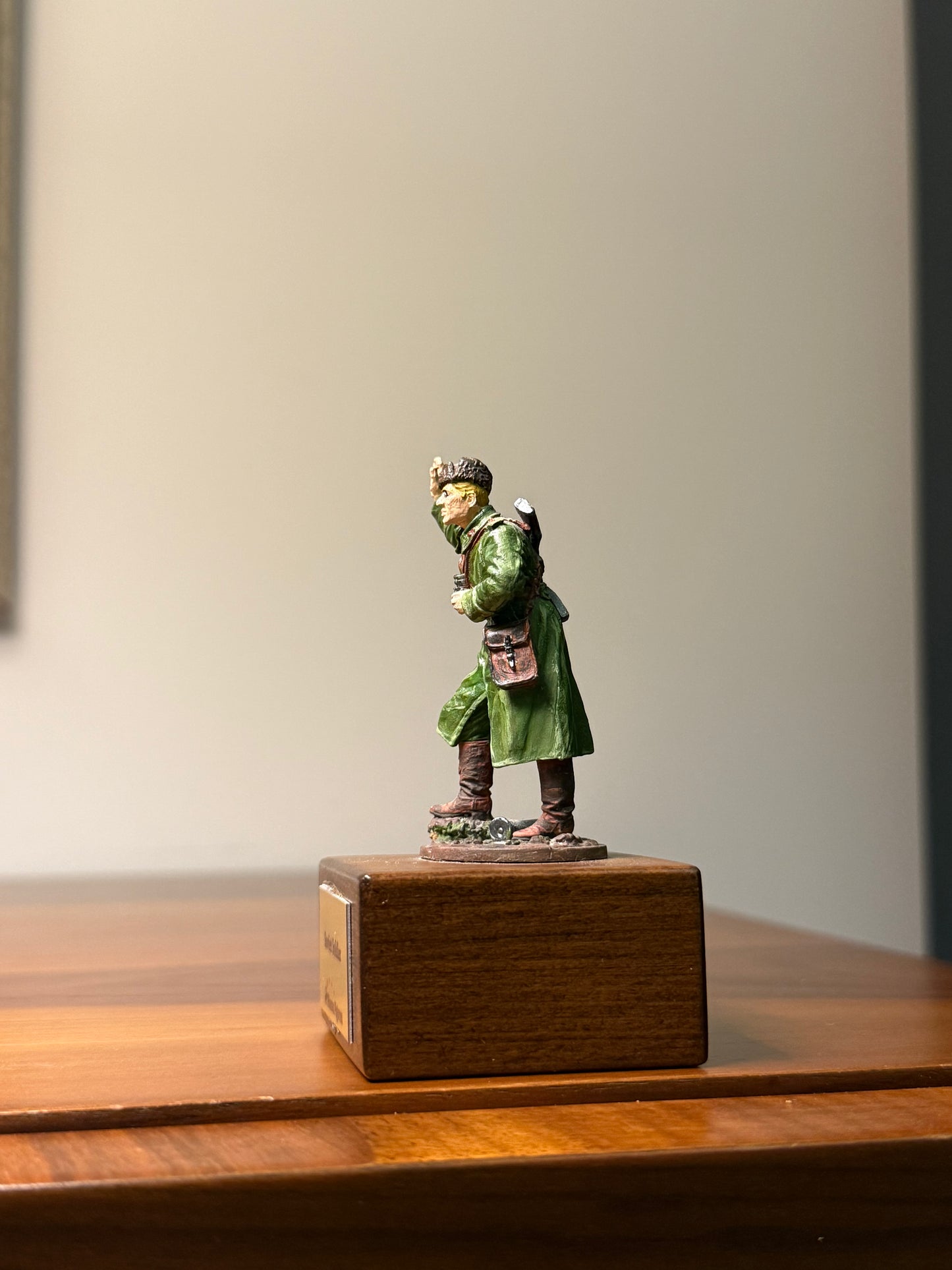 Soviet Red Army Rifleman – WWII Eastern Front Infantry (Hand-Painted Miniature Figure) – 54 mm