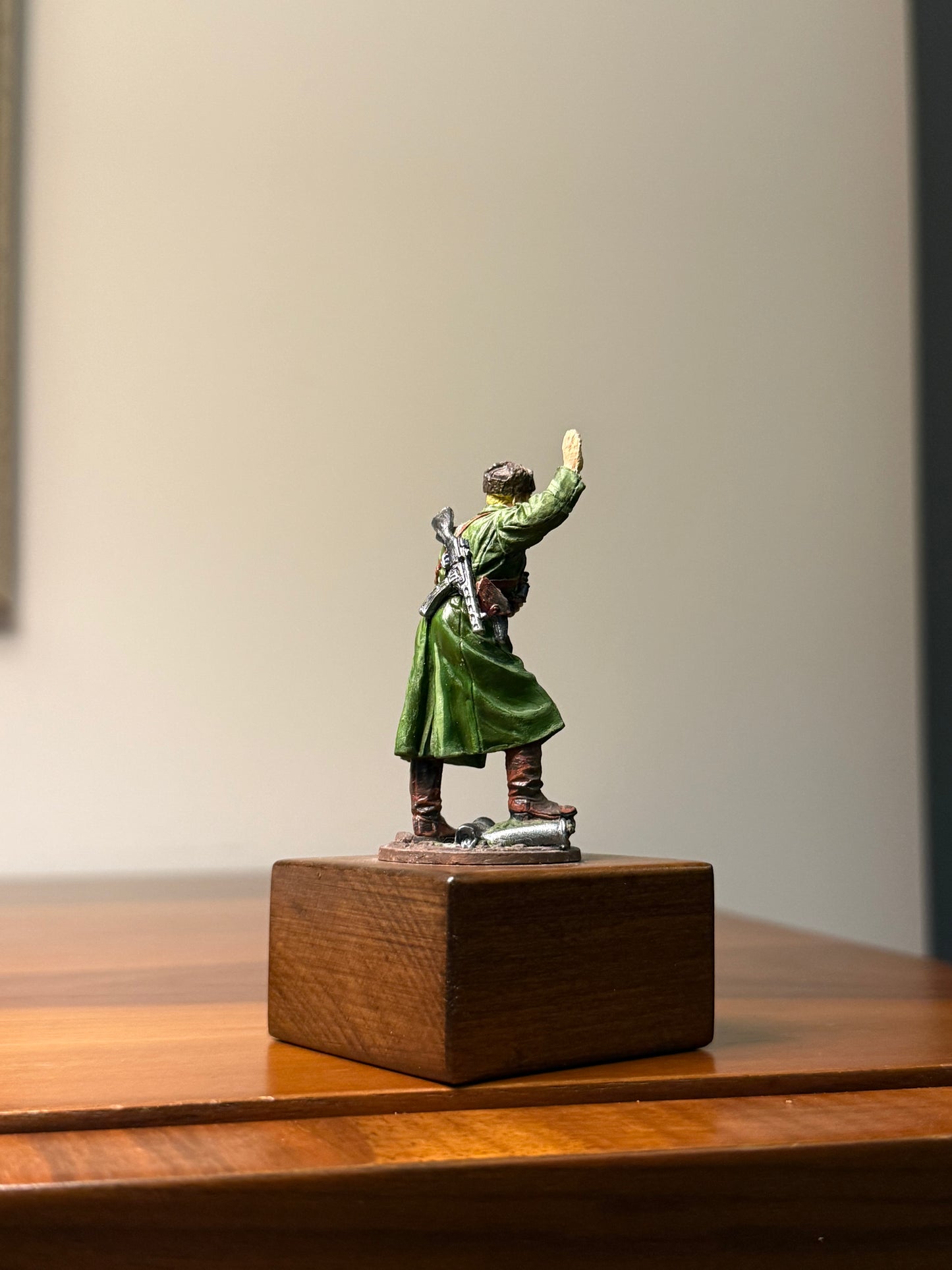 Soviet Red Army Rifleman – WWII Eastern Front Infantry (Hand-Painted Miniature Figure) – 54 mm