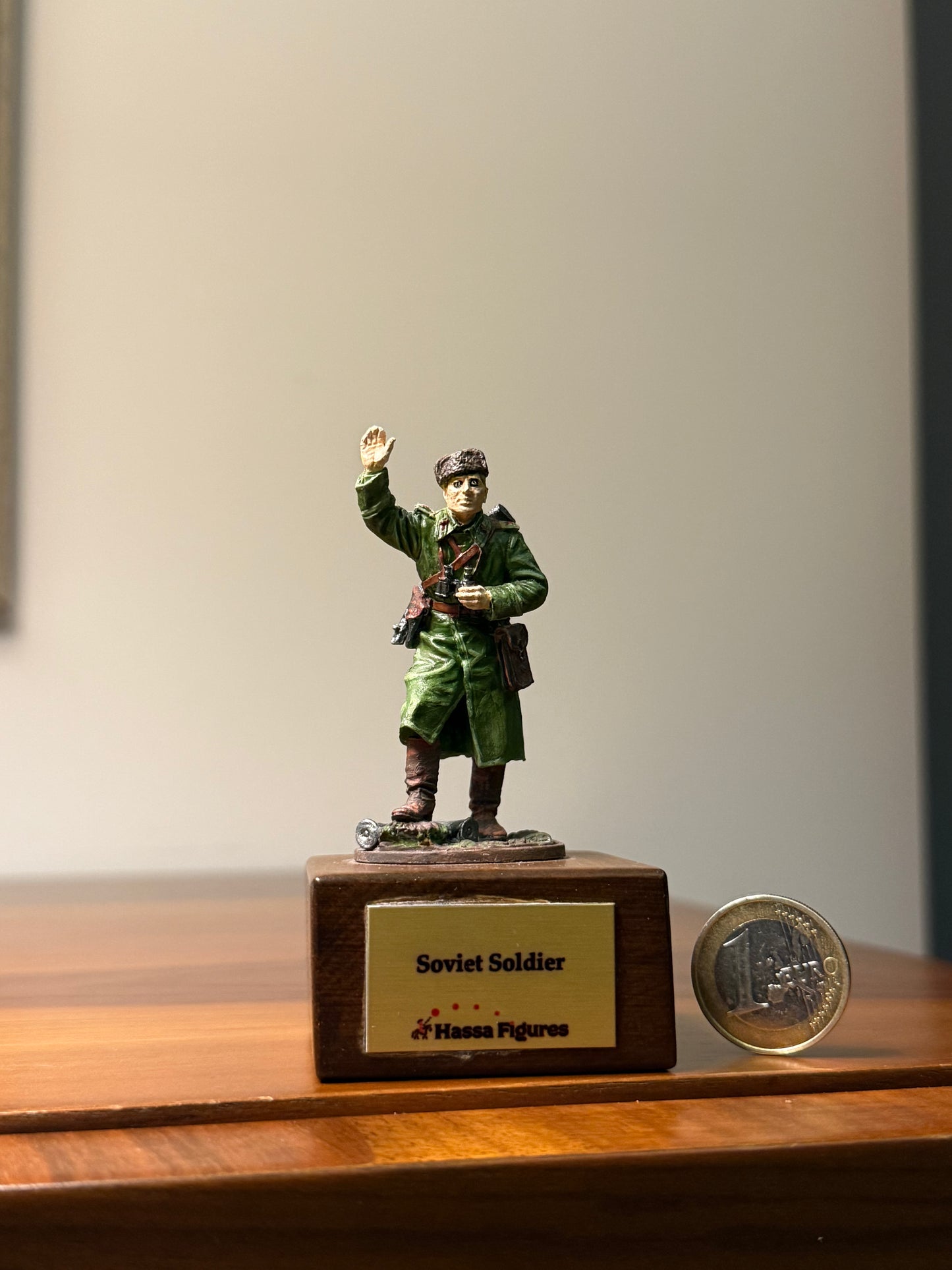 Soviet Red Army Rifleman – WWII Eastern Front Infantry (Hand-Painted Miniature Figure) – 54 mm