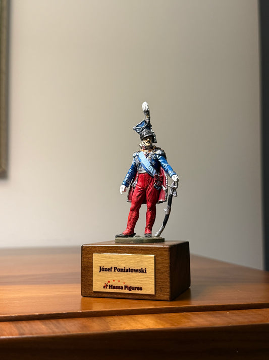 Prince Józef Poniatowski – Polish Marshal of France (Napoleonic Wars) Hand-Painted Miniature Figure – 54 mm