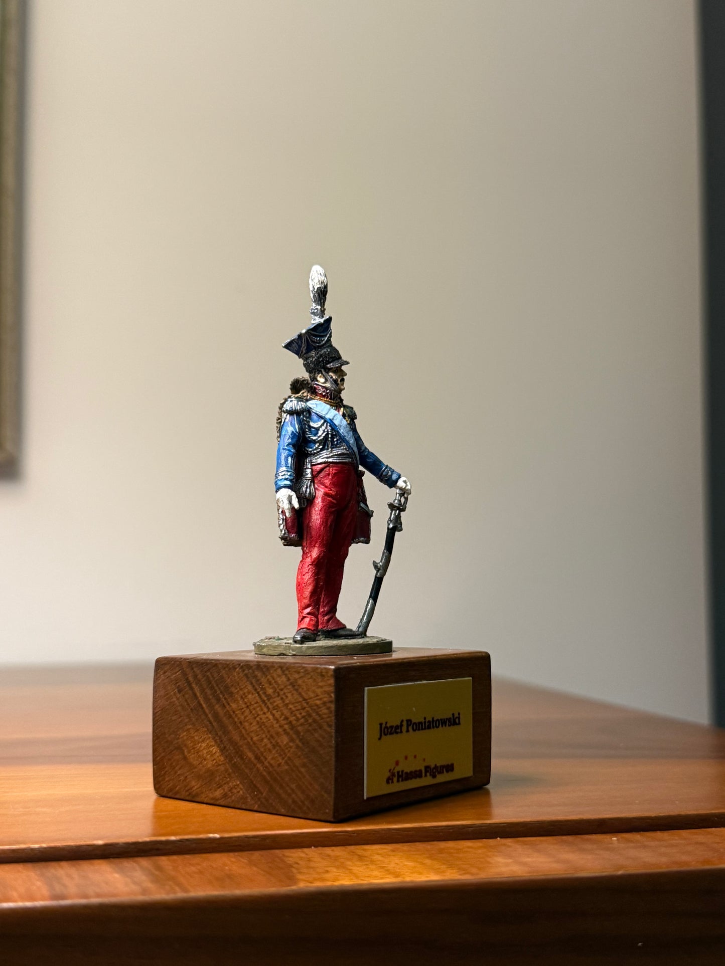 Prince Józef Poniatowski – Polish Marshal of France (Napoleonic Wars) Hand-Painted Miniature Figure – 54 mm