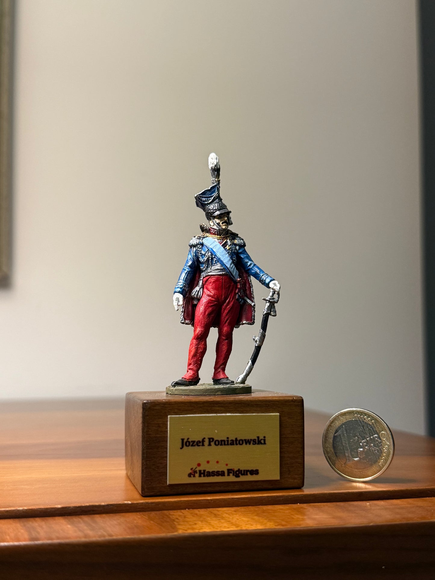 Prince Józef Poniatowski – Polish Marshal of France (Napoleonic Wars) Hand-Painted Miniature Figure – 54 mm