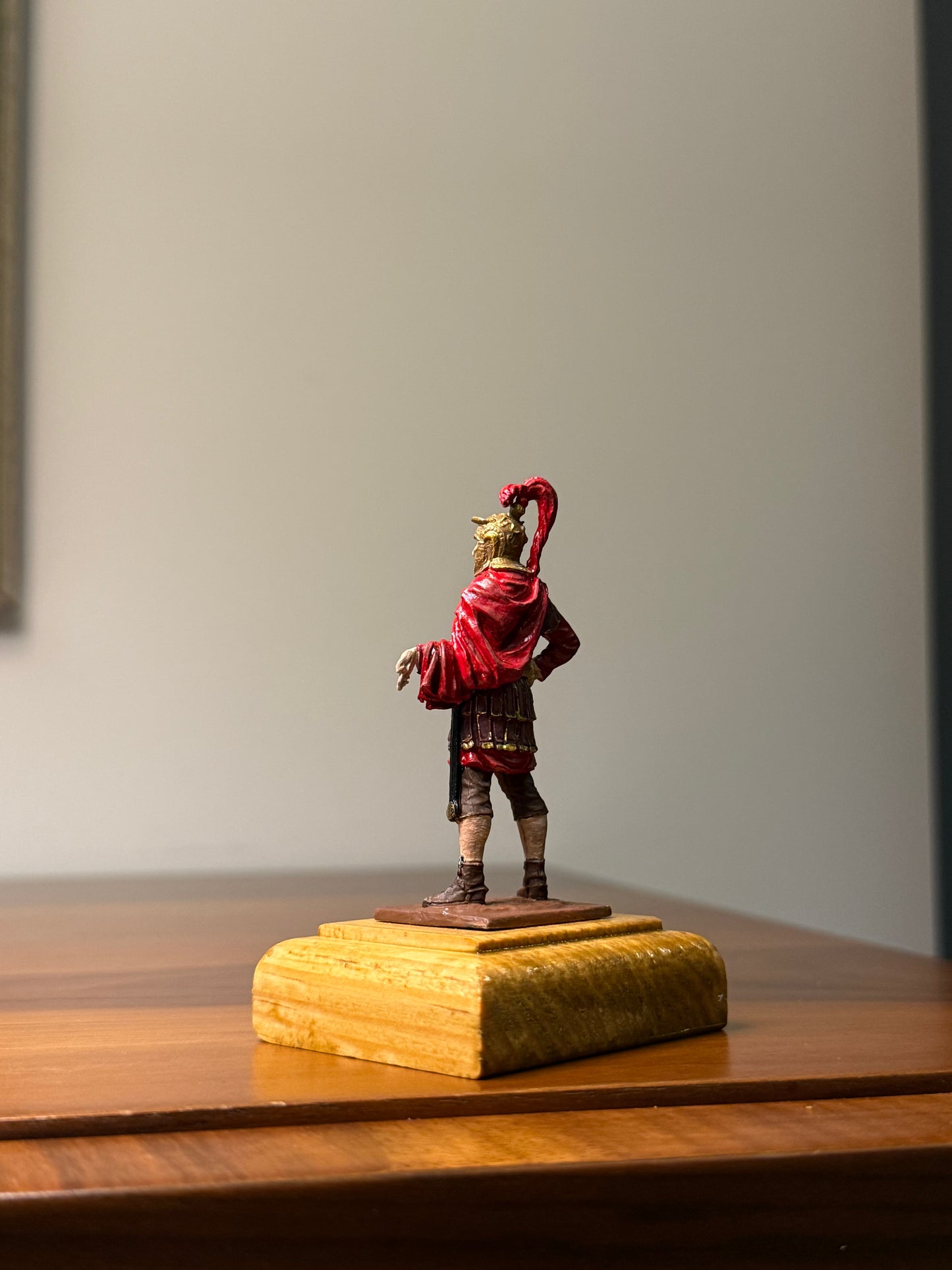 Roman Cavalry Officer – Imperial Eques Decurion (1st–2nd Century CE) Hand-Painted Miniature – 54 mm