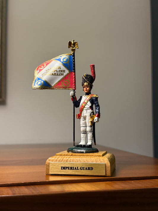 French Imperial Guard Grenadier – Napoleonic Wars (Pre-Painted Display Figure) – 54 mm